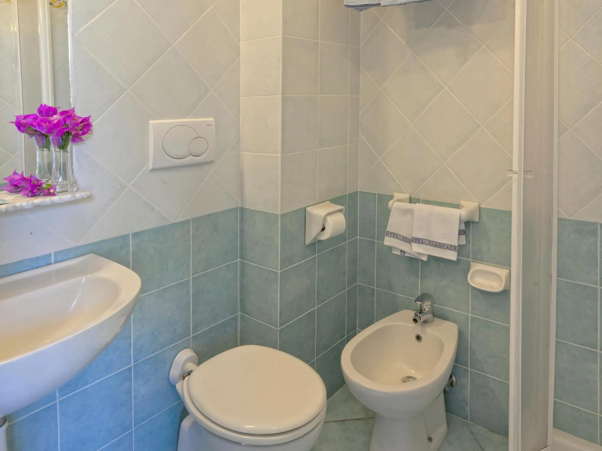 Bathroom in Hotel Cleopatra