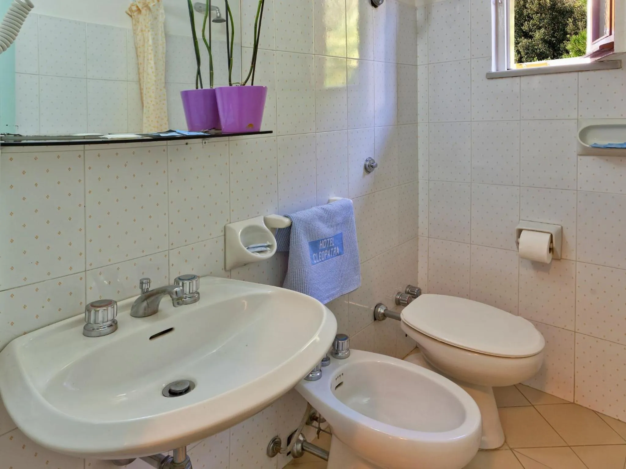 Bathroom in Hotel Cleopatra