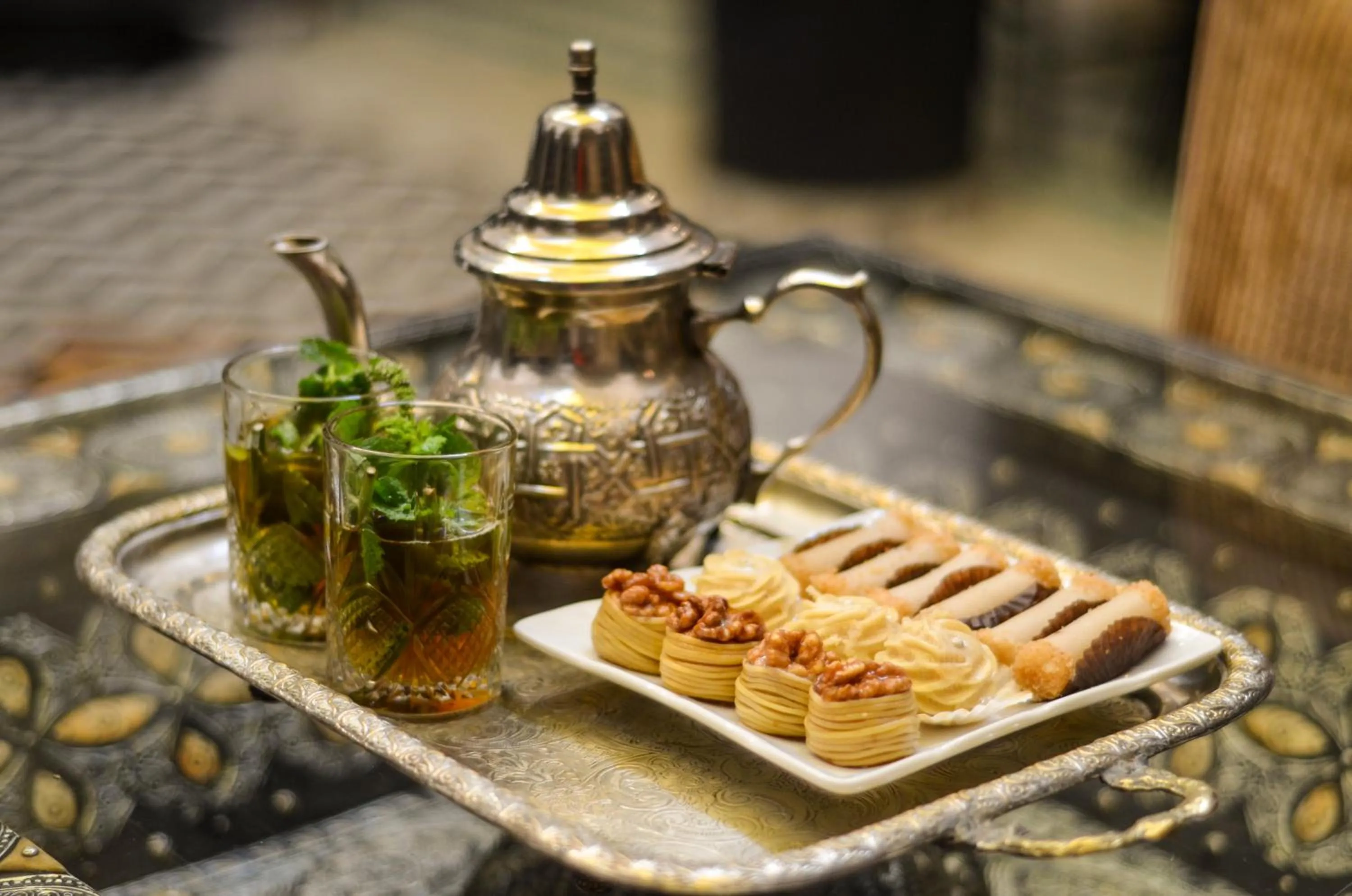 Patio in Riad Ben Tachfine