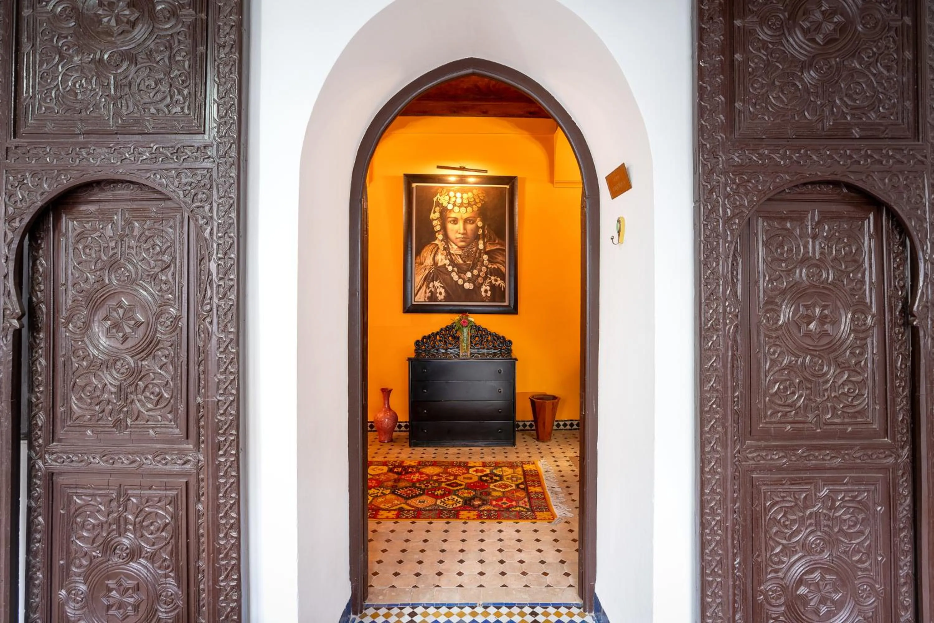 Bedroom in Riad Ben Tachfine