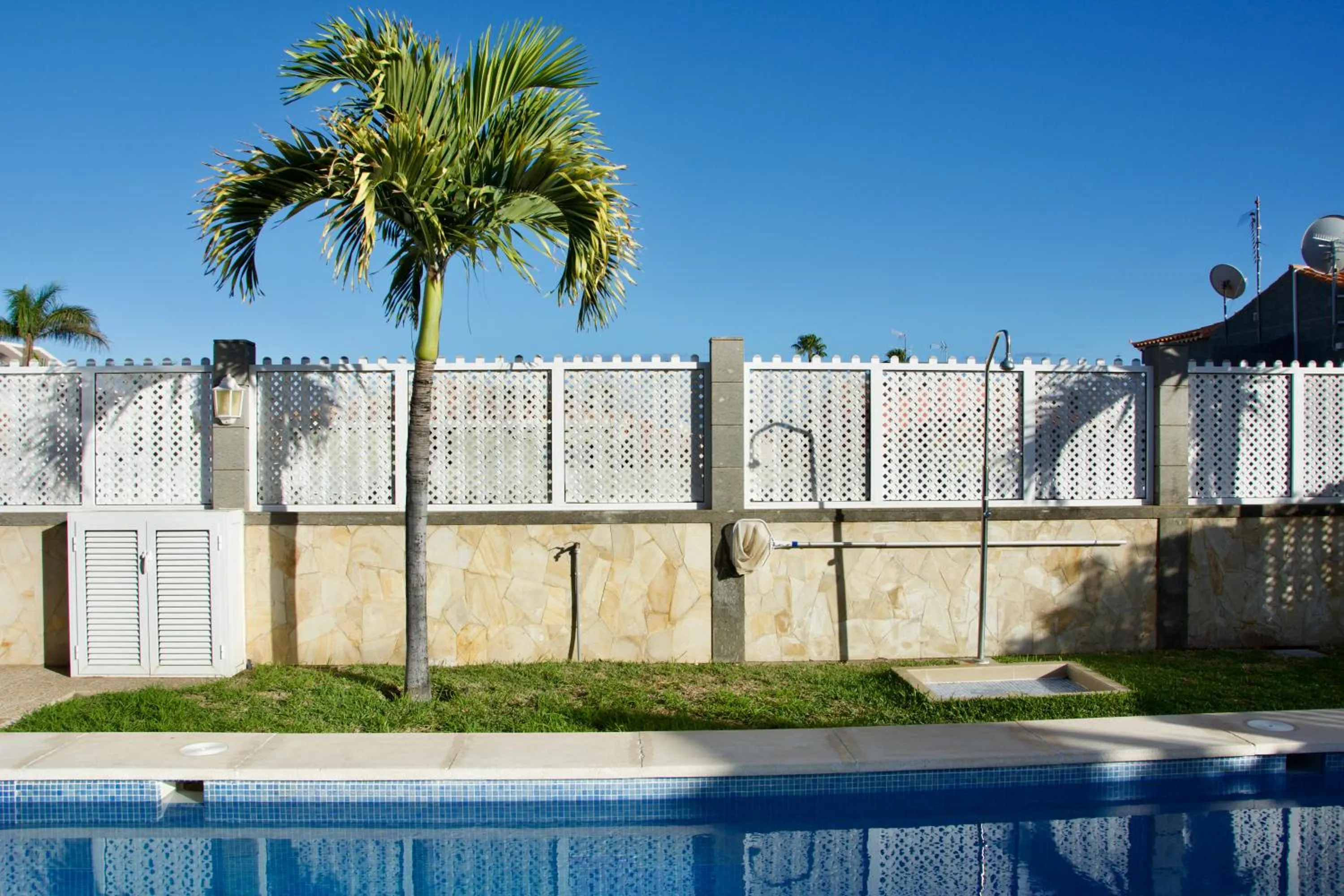 Shower in Villa Lovisi