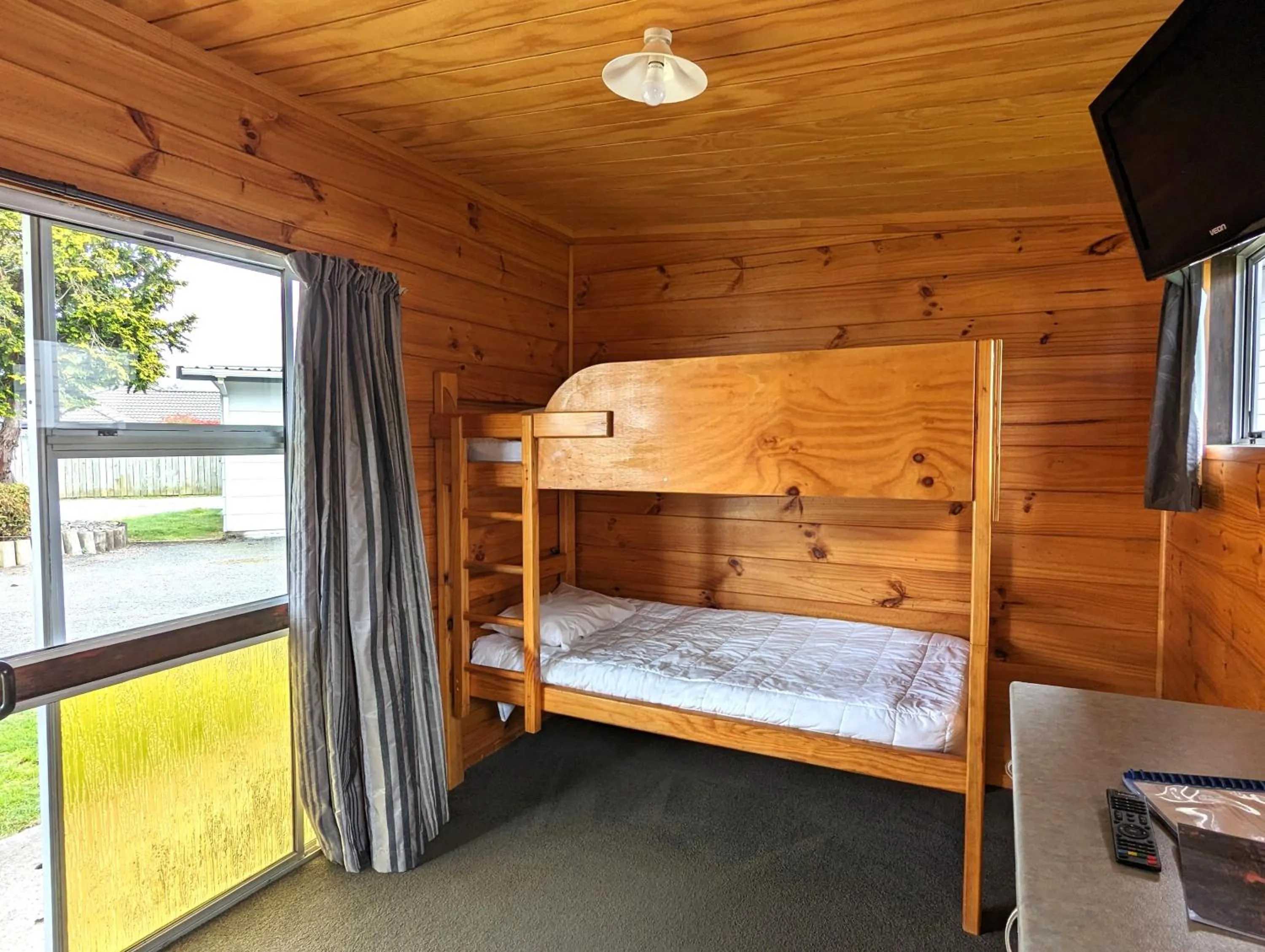 Bed in Holdens Bay Holiday Park