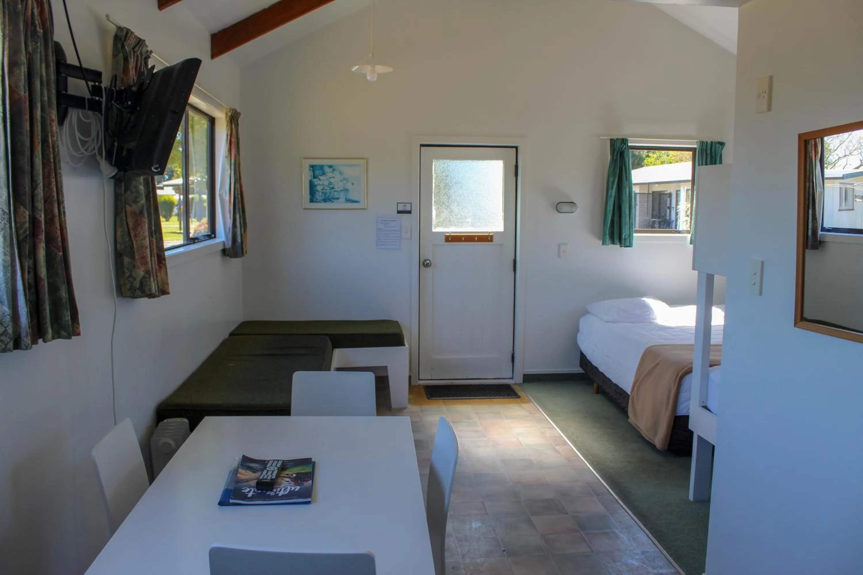 Bed in Holdens Bay Holiday Park