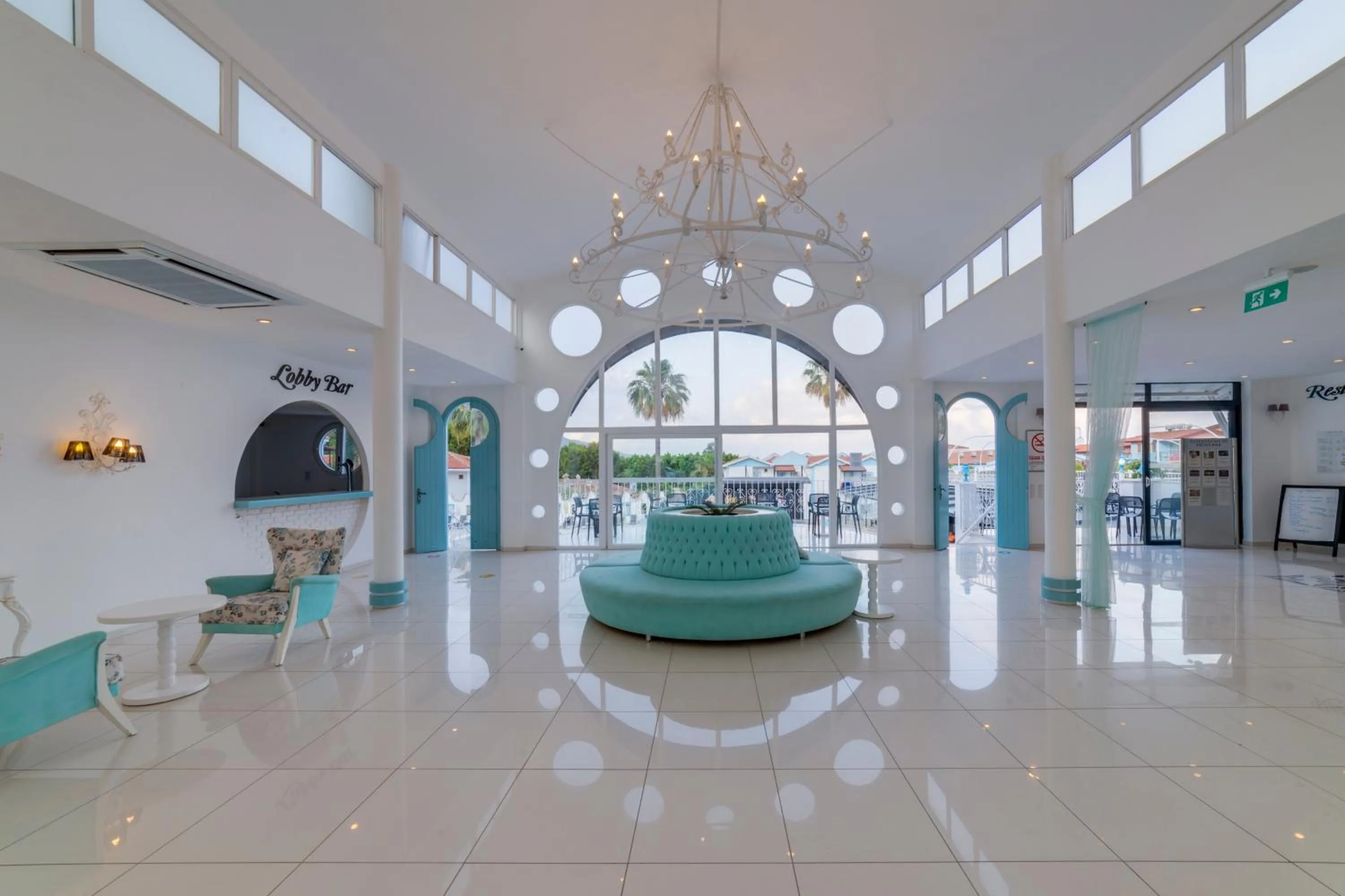 Lobby or reception in Karbel Hotel