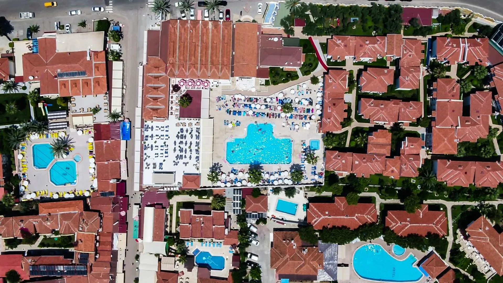 Bird's eye view in Karbel Hotel