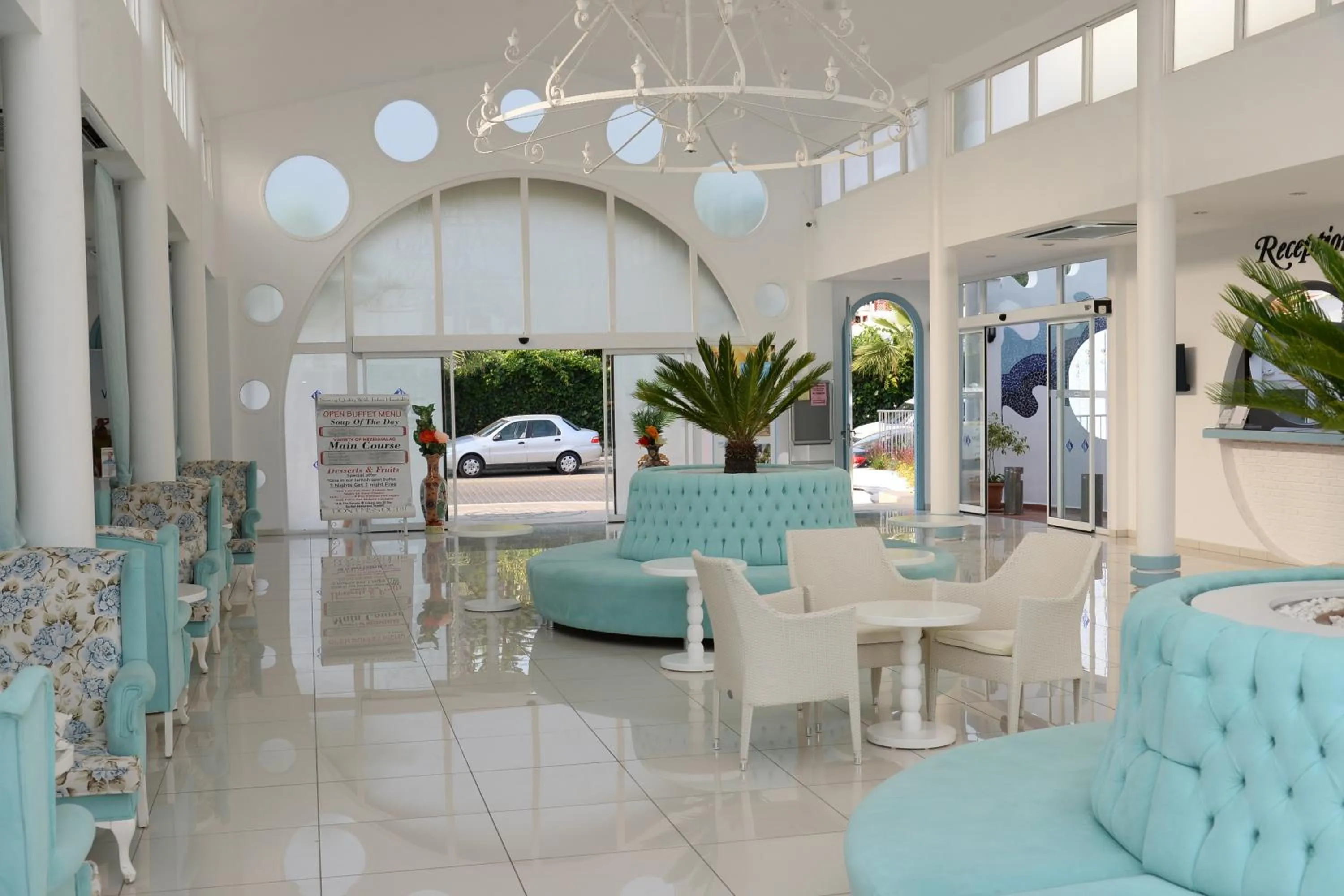 Lobby or reception in Karbel Hotel