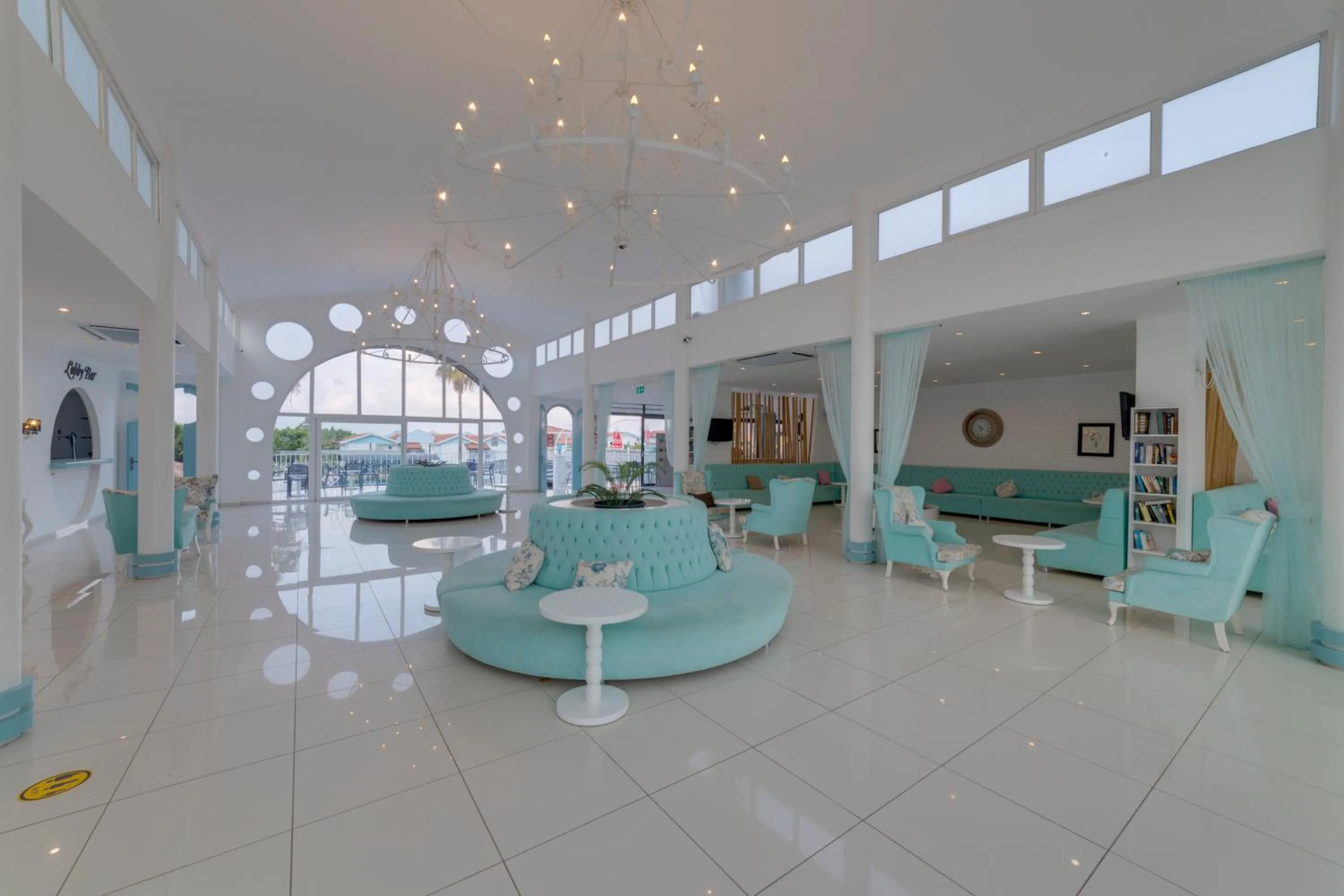 Lobby or reception in Karbel Hotel