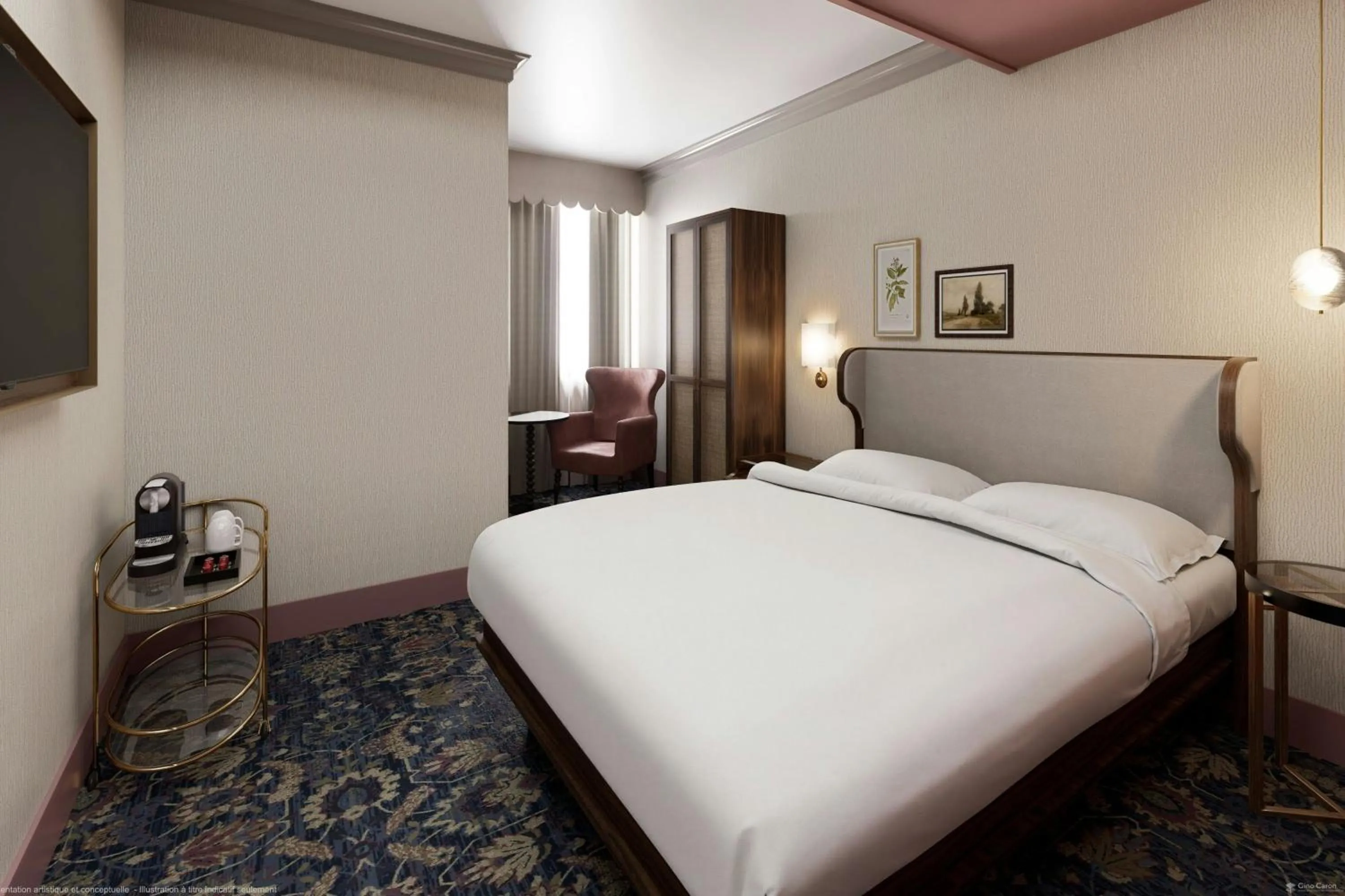 Standard Queen Room in The Queen’s Cue, Stratford, A Tribute Portfolio Hotel