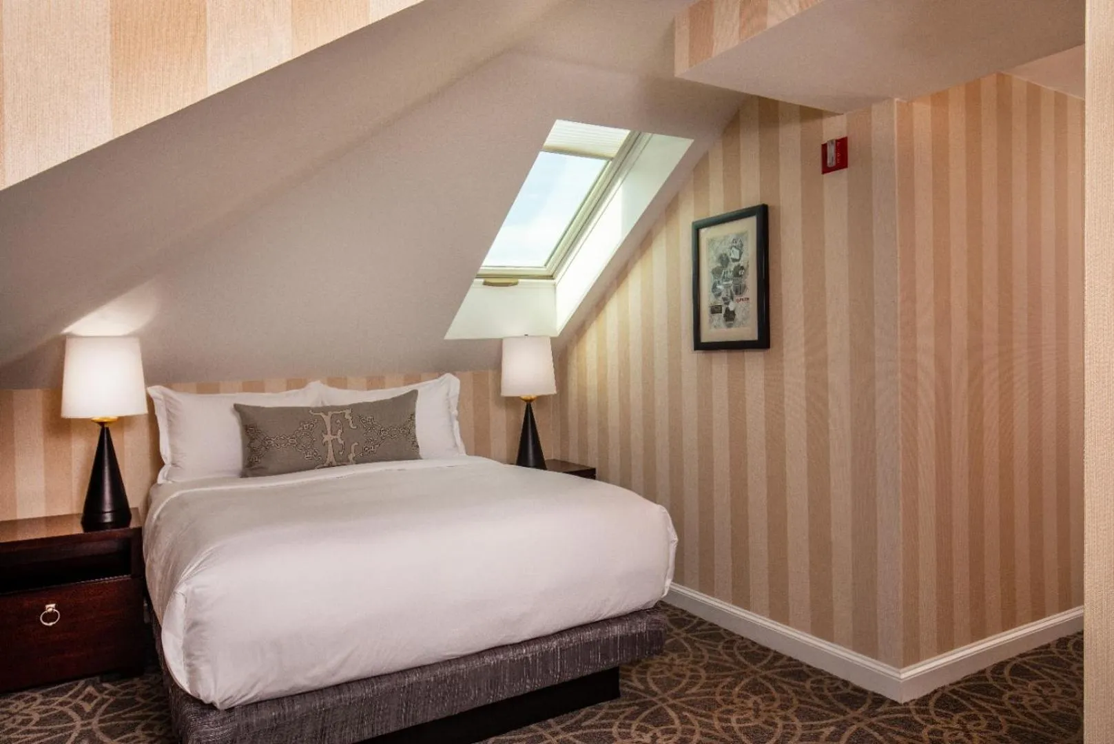 Bed in The Equinox Golf Resort & Spa