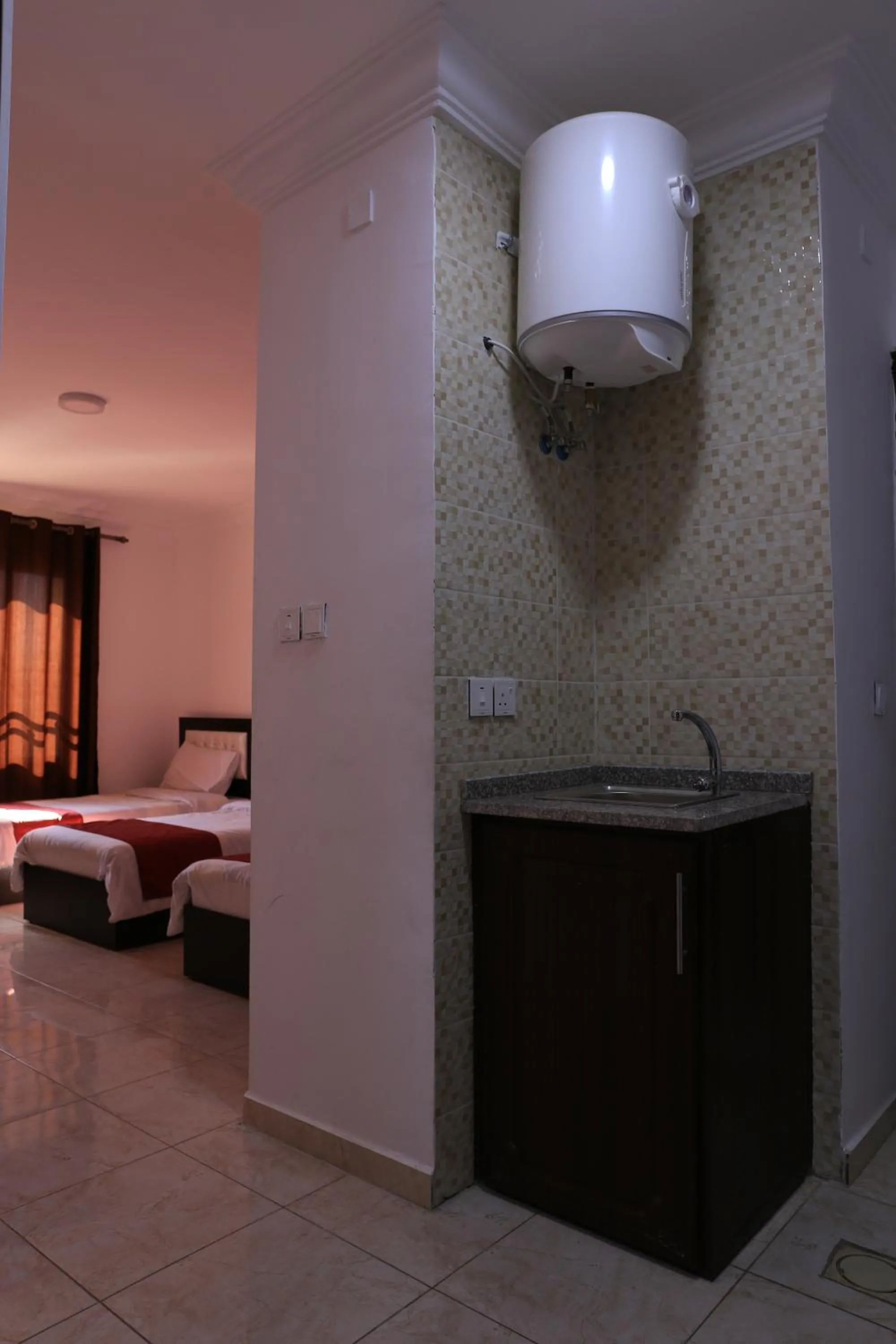 Bed in Weekend Hotel