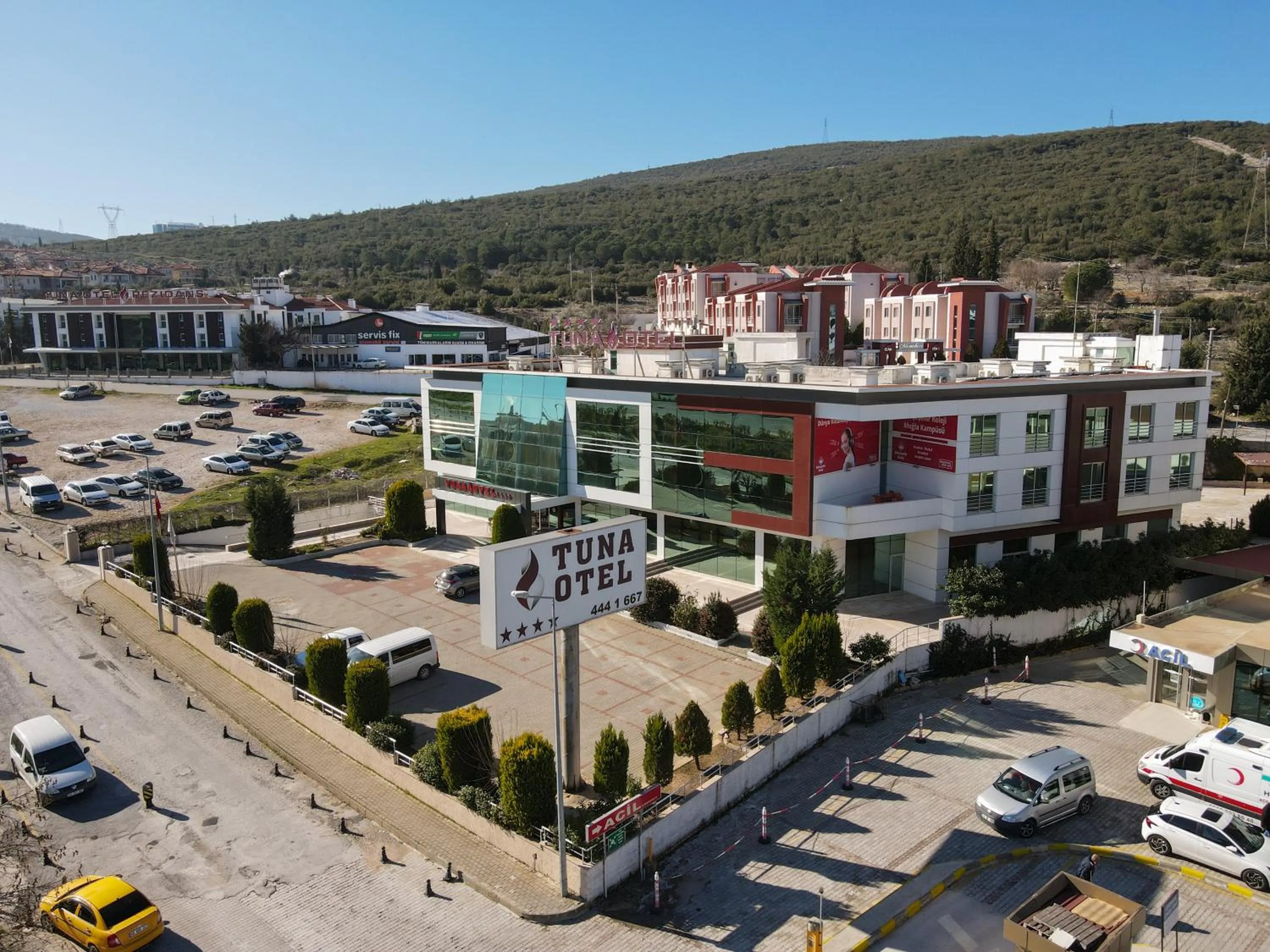 Off site in Tuna Hotel