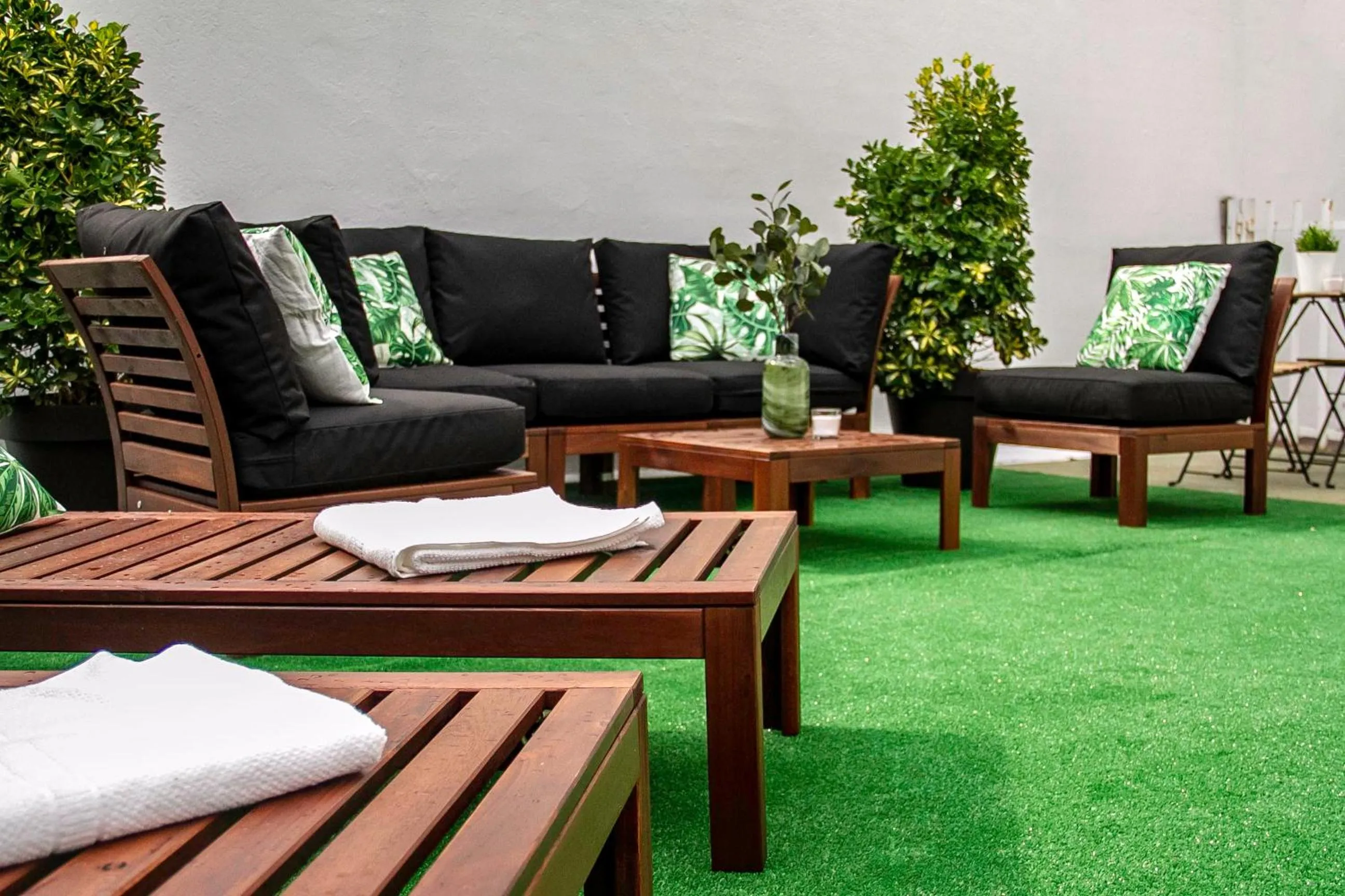 Garden in Real Beds Madrid