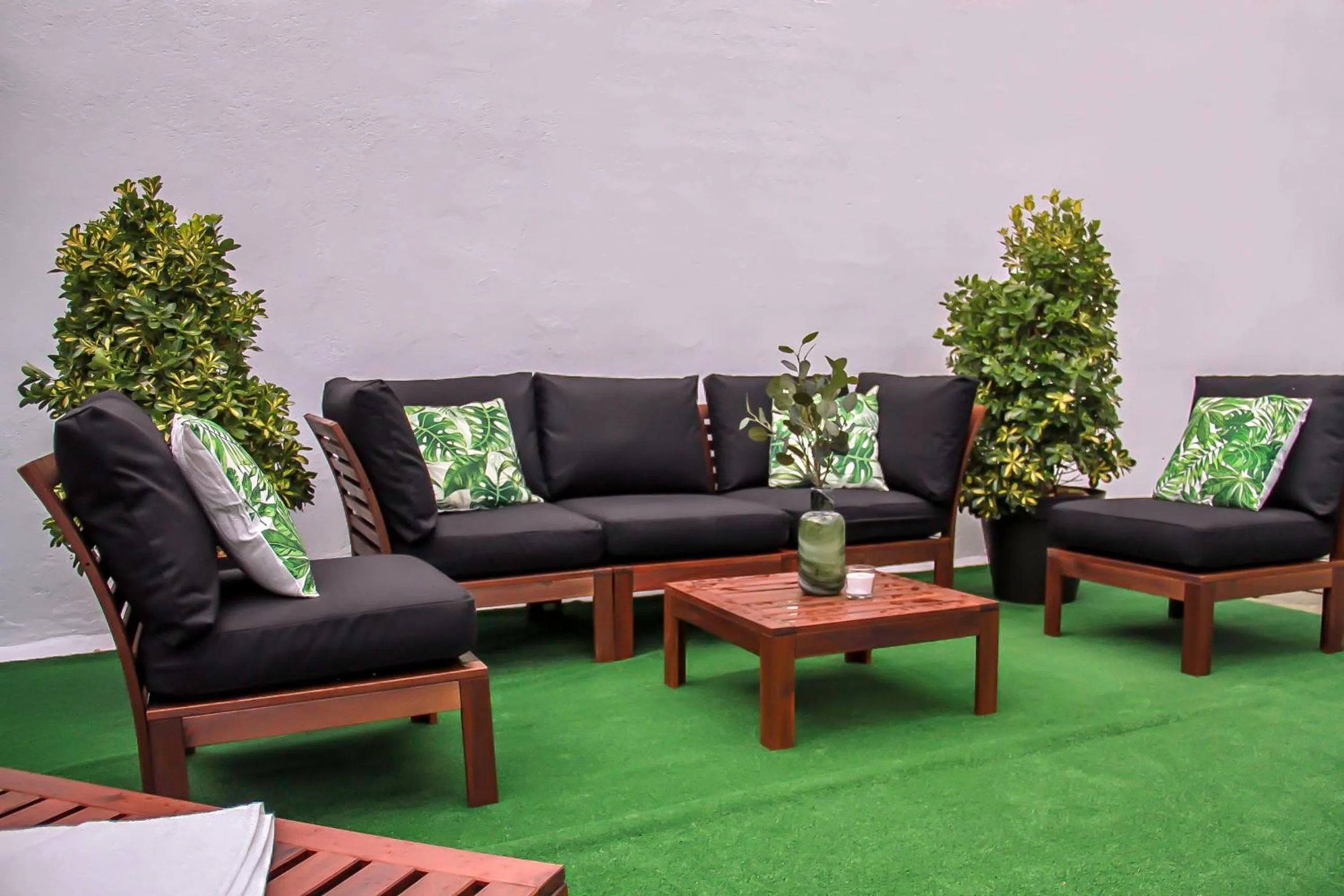 Garden in Real Beds Madrid