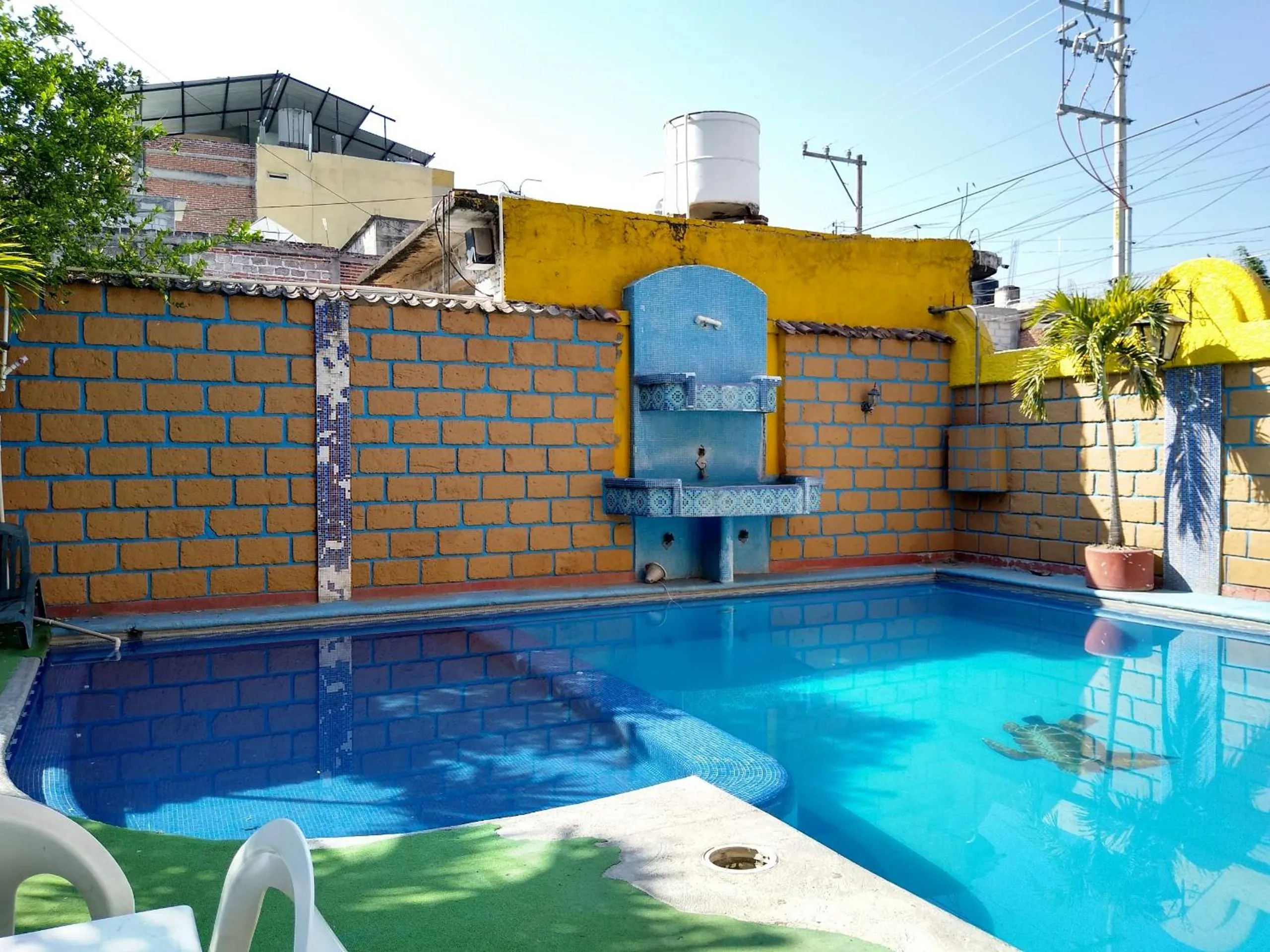 Swimming pool in Hotel Real Jojutla