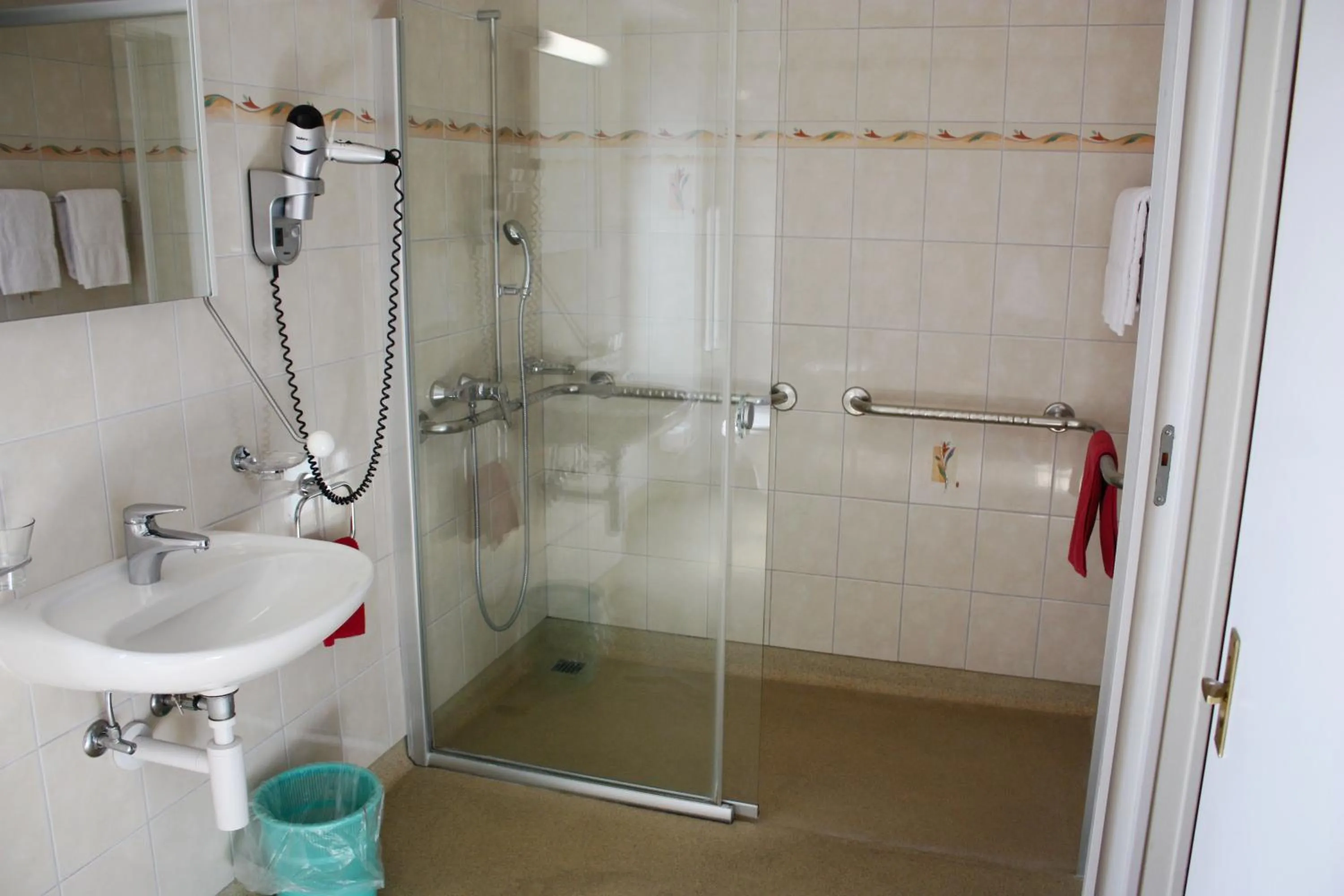 Shower in Auberge Communale à l'Union