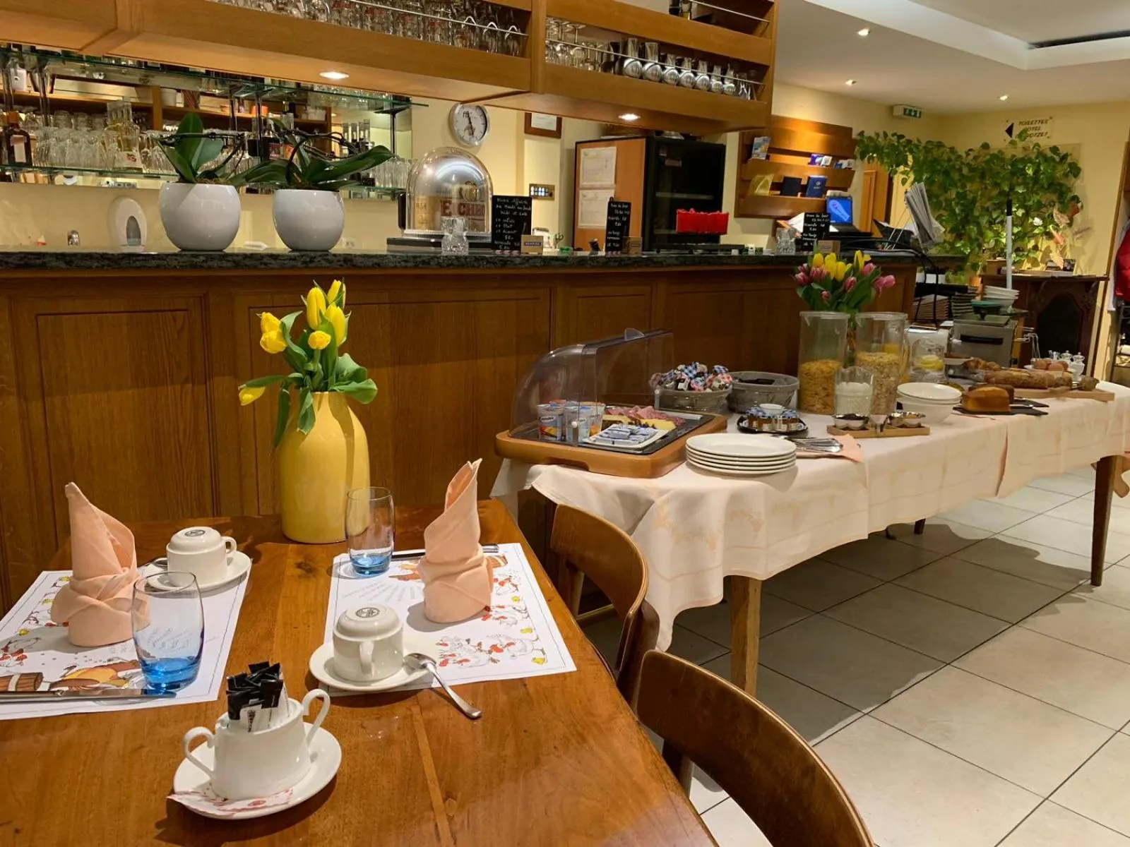 Lounge or bar in Auberge Communale à l'Union