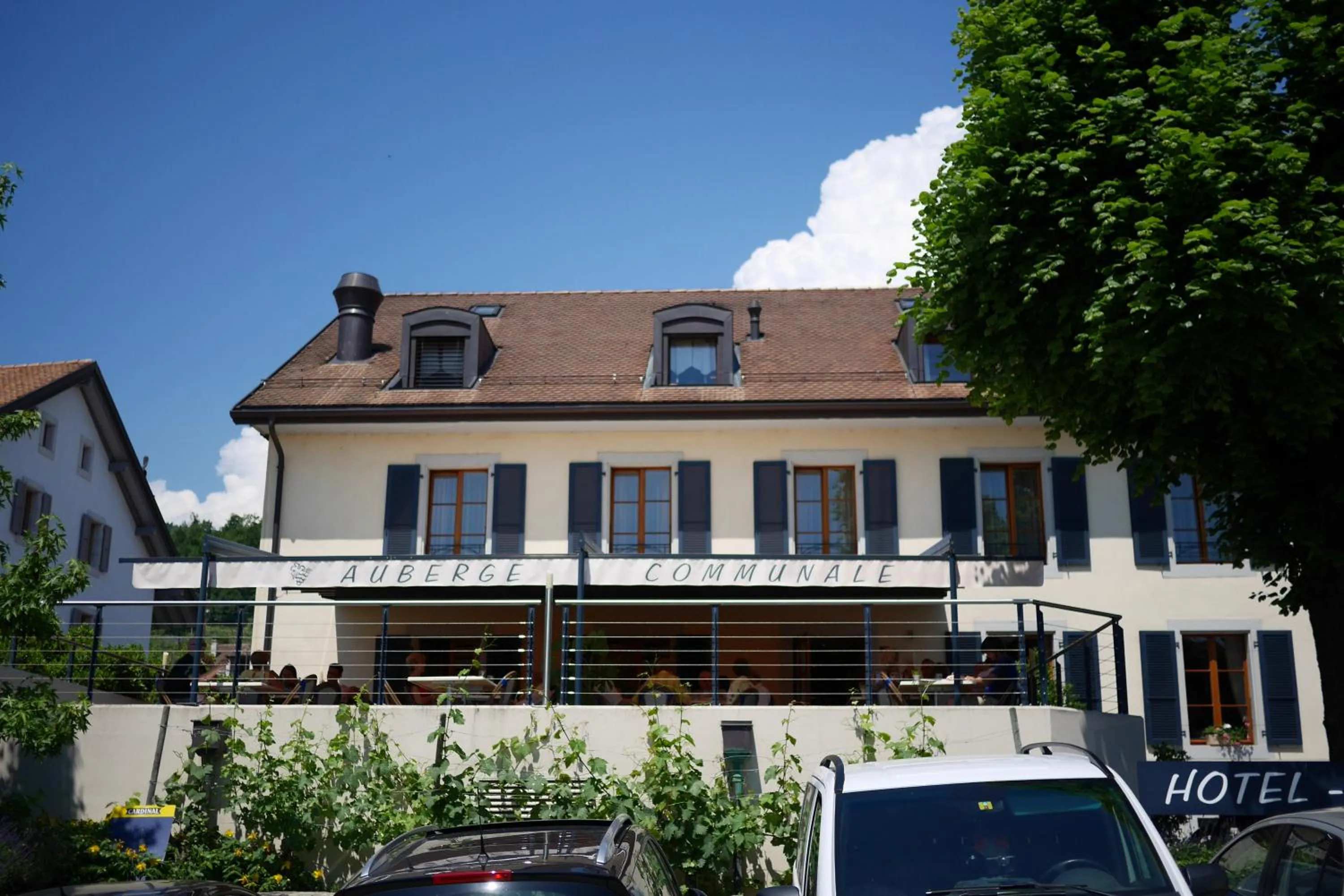 View (from property/room) in Auberge Communale à l'Union