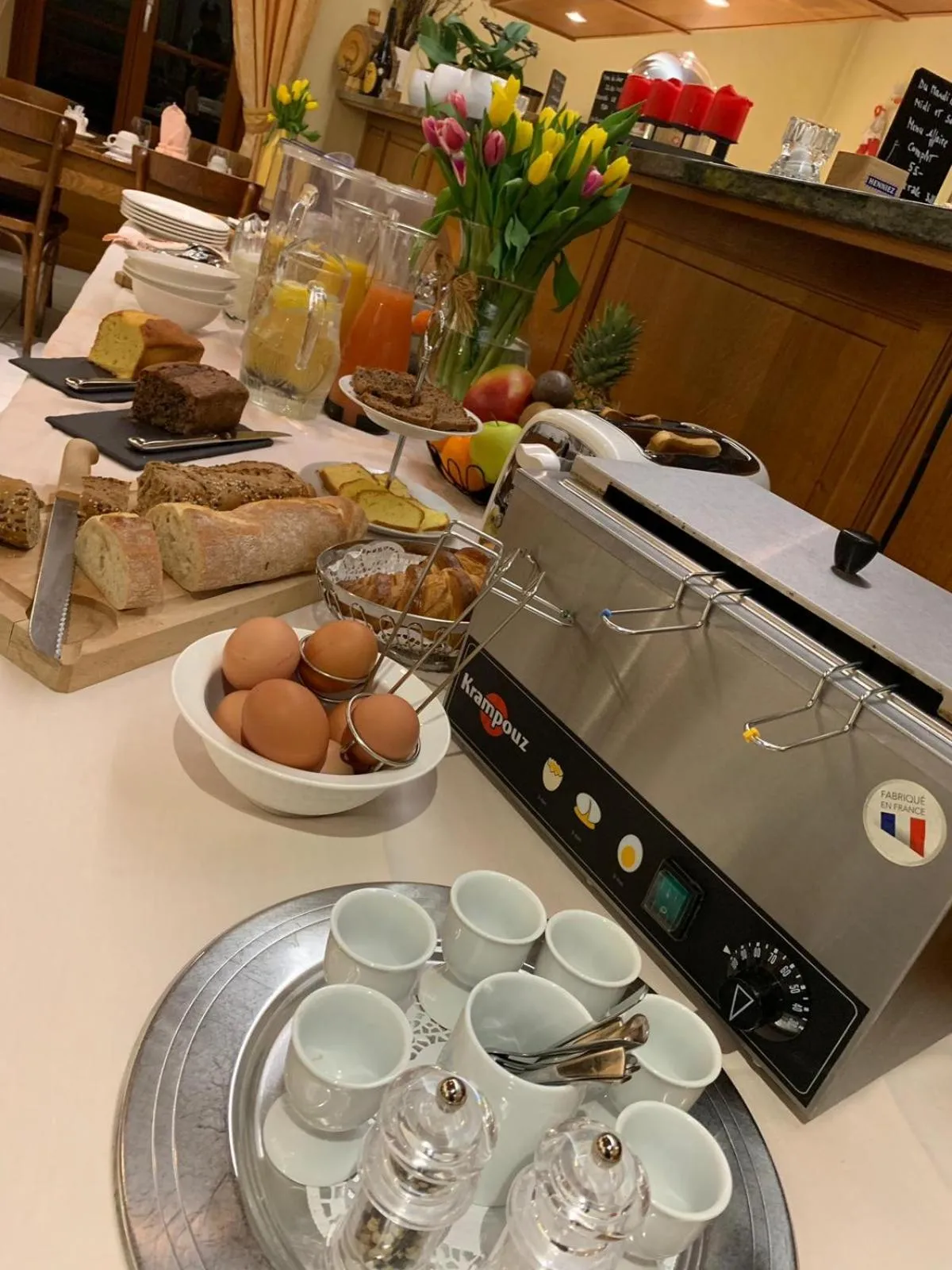 Breakfast in Auberge Communale à l'Union