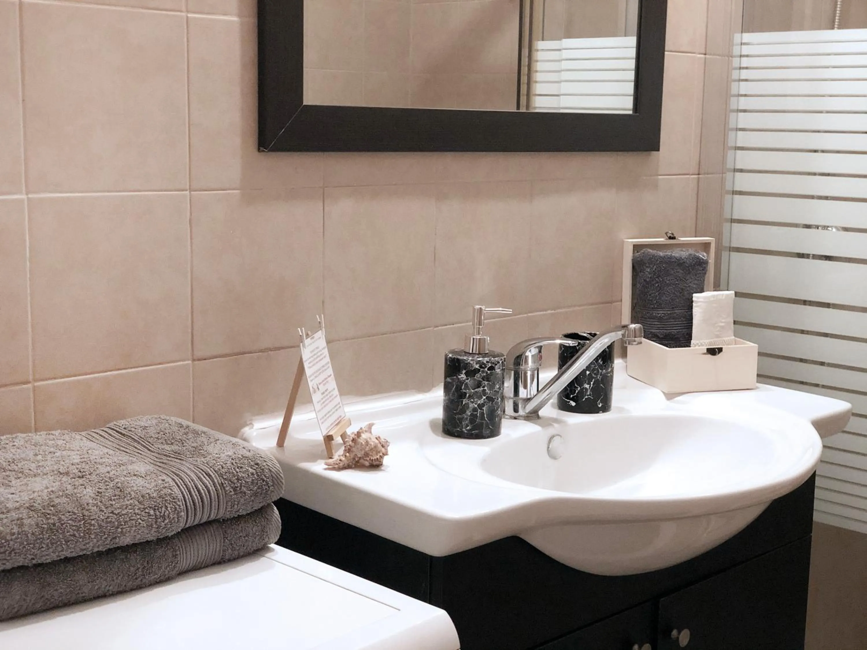 Bathroom in Stylish Tel Aviv