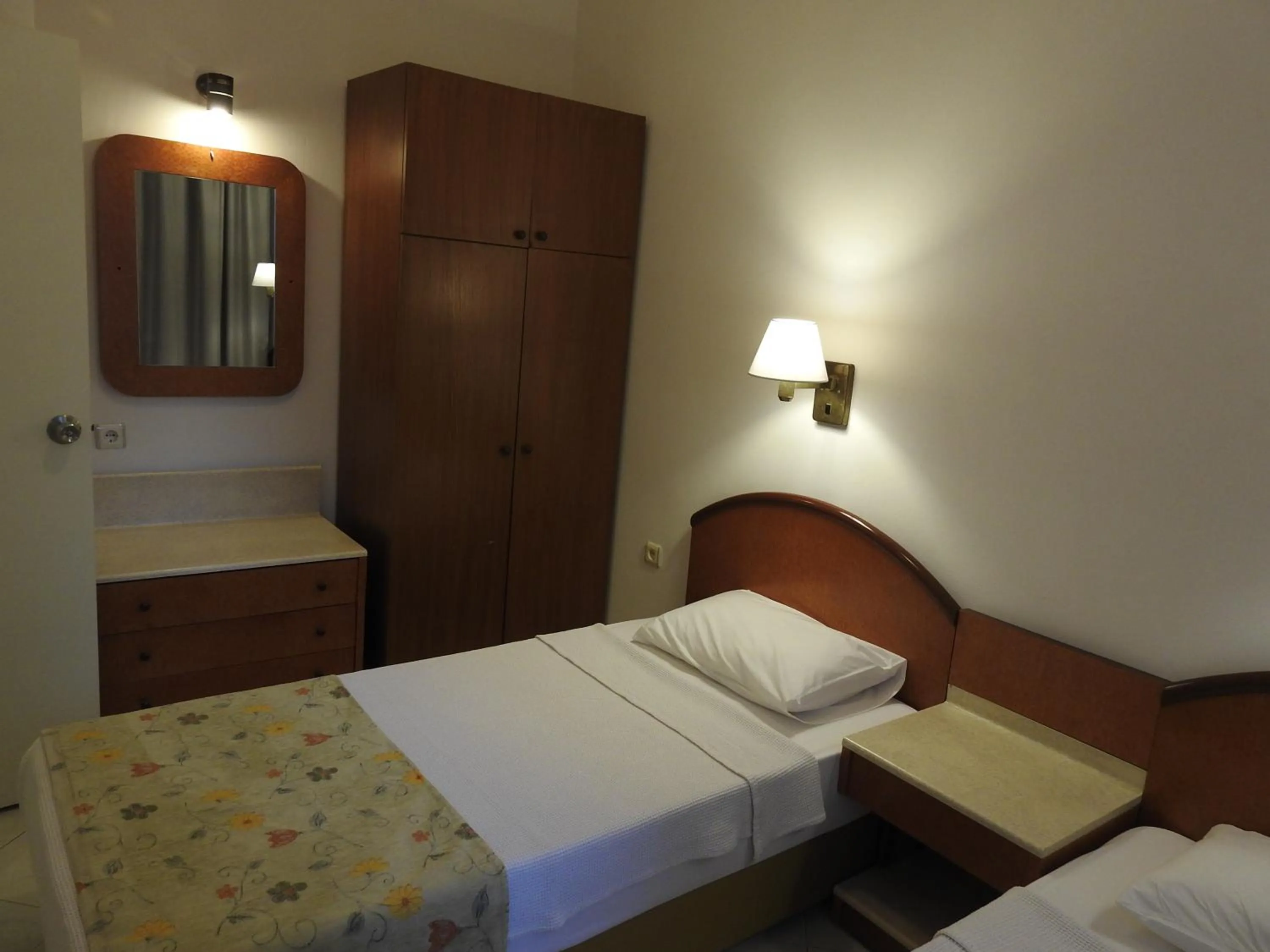Bed in Musti Apart Hotel