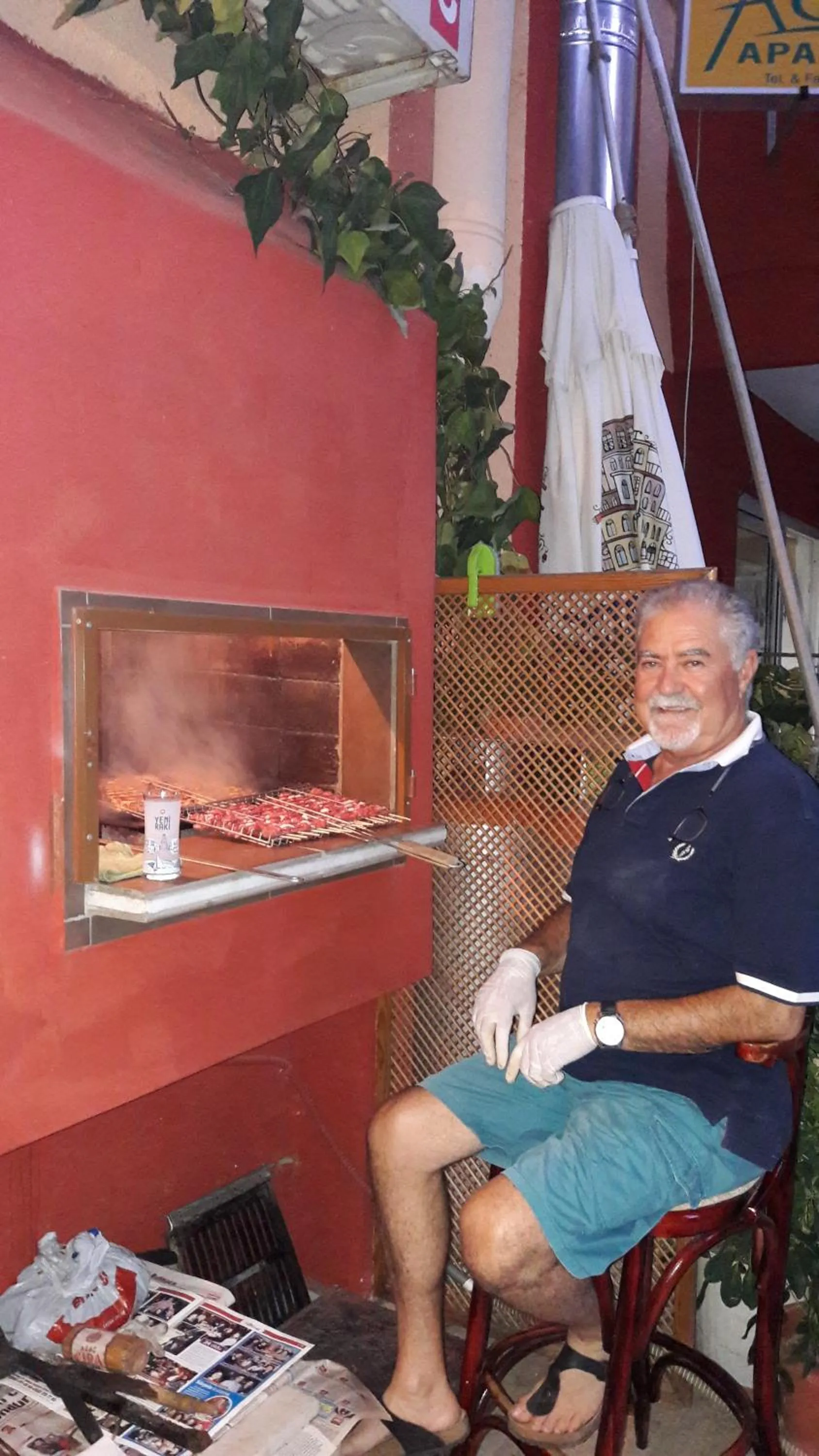 BBQ facilities in Musti Apart Hotel