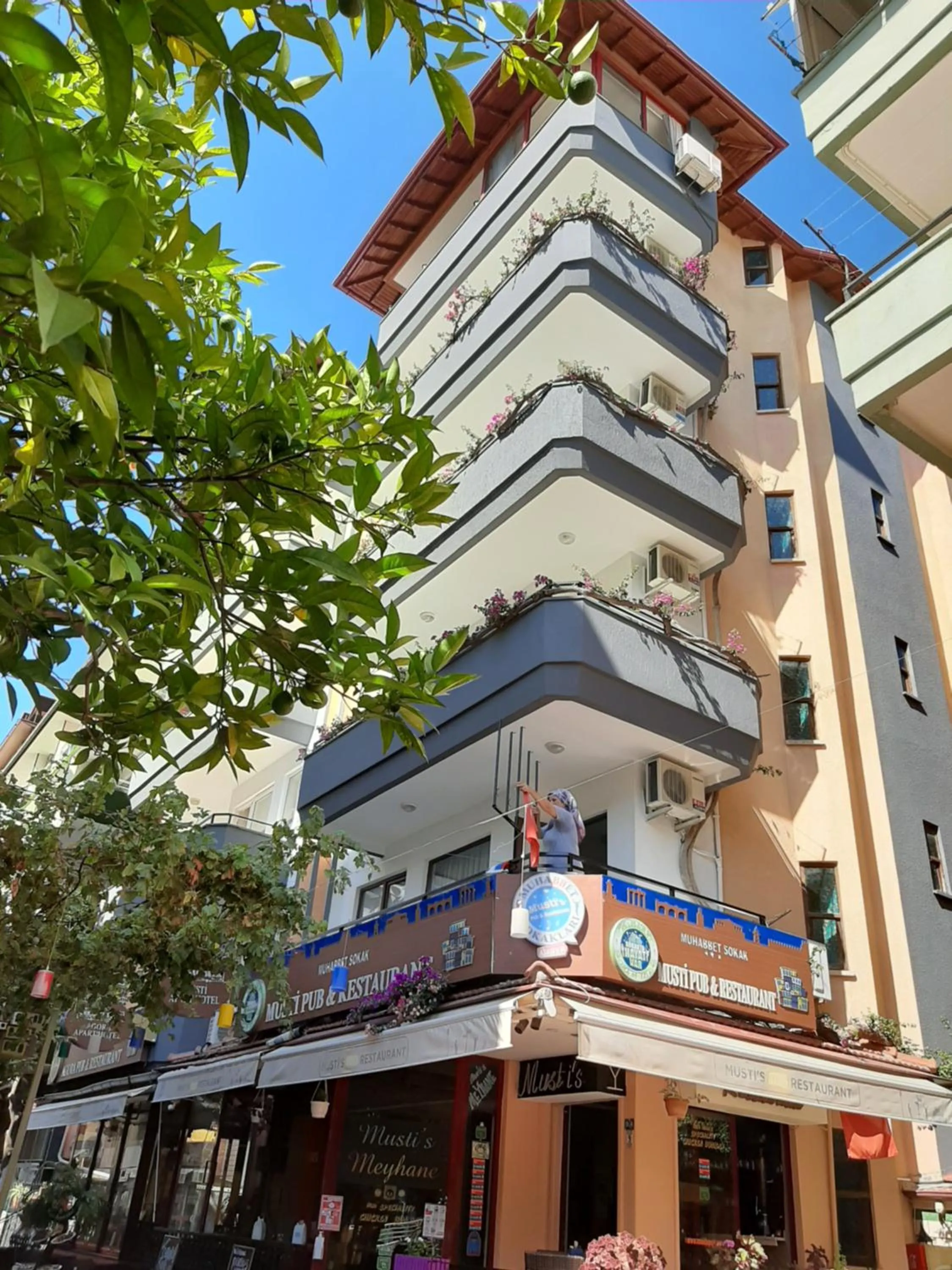 Property building in Musti Apart Hotel