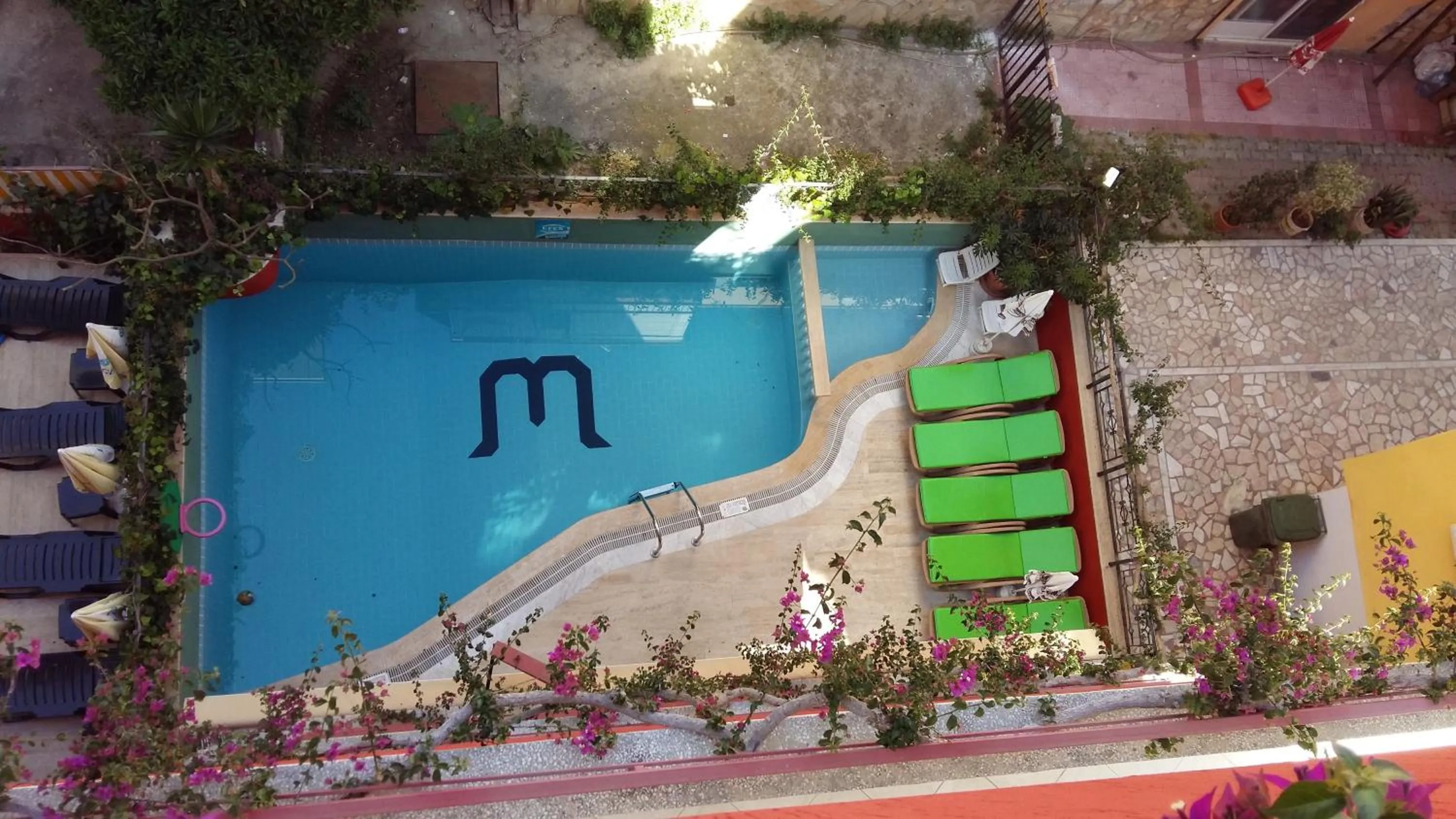 Bird's eye view in Musti Apart Hotel