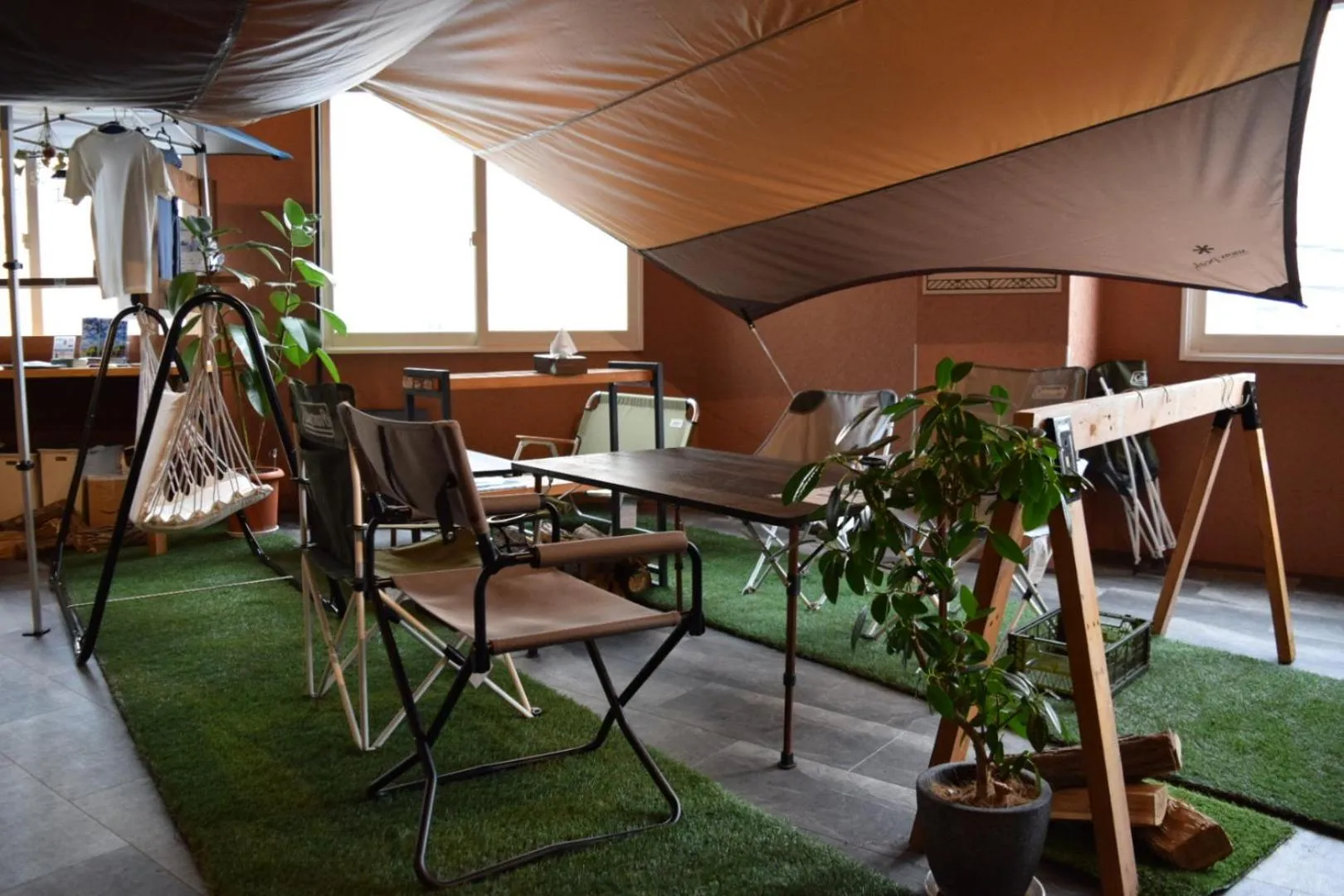 Living room in Otaru YaDo