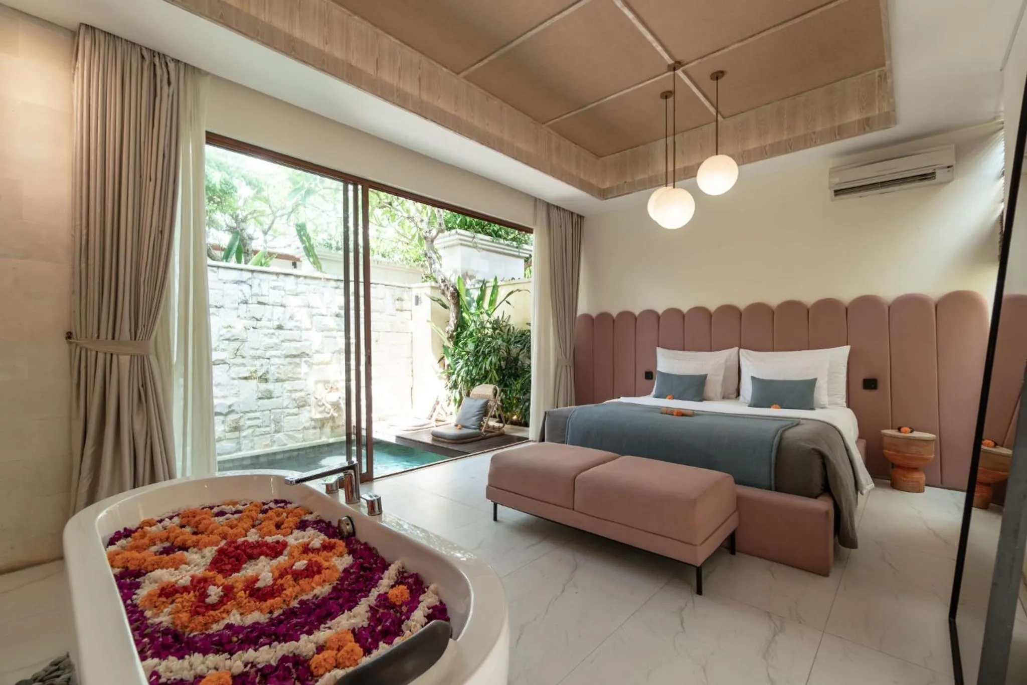 Bedroom, Bed in La Vie Villa Seminyak by Ini Vie Hospitality