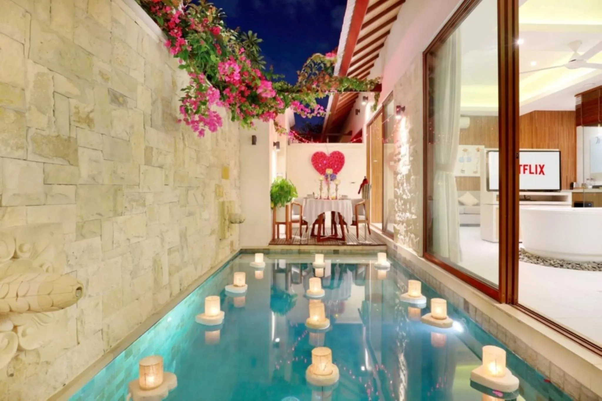 Decorative detail in La Vie Villa Seminyak by Ini Vie Hospitality