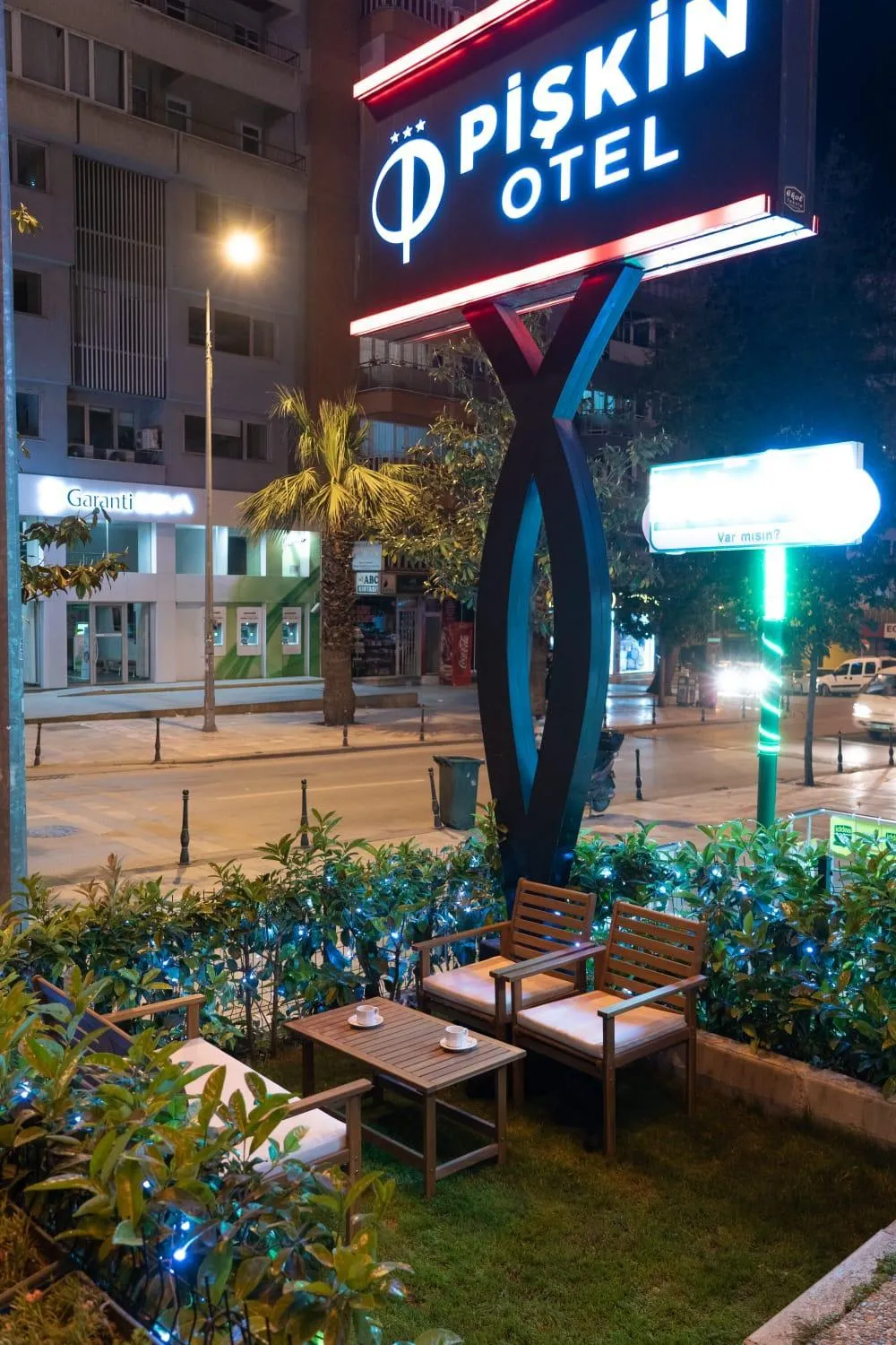 Patio in Piskin Hotel