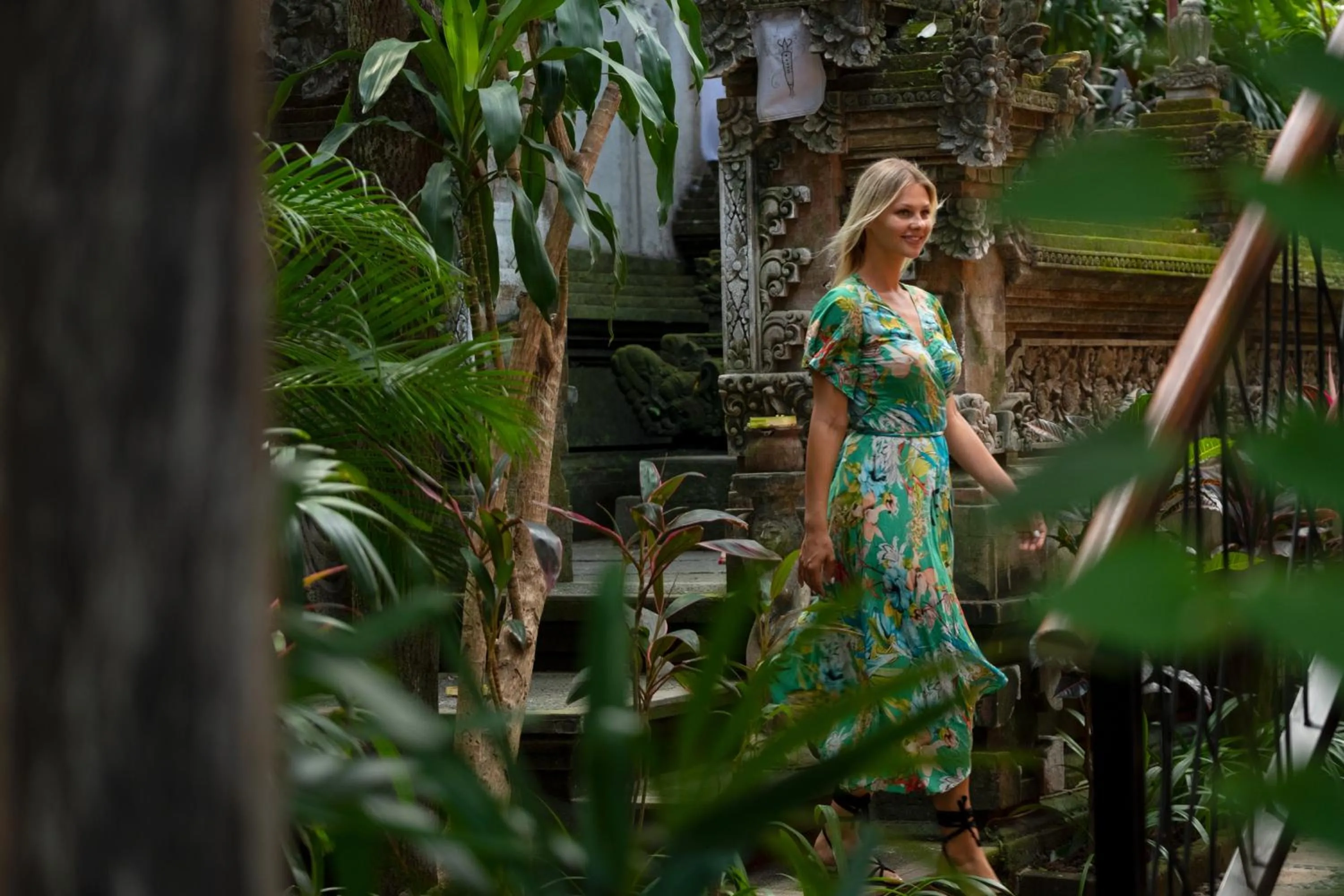 Area and facilities in Adiwana Monkey Forest