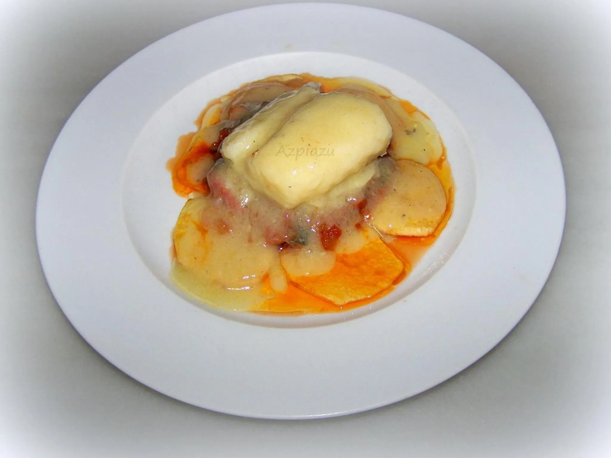 Food close-up in Hotel Azpiazu