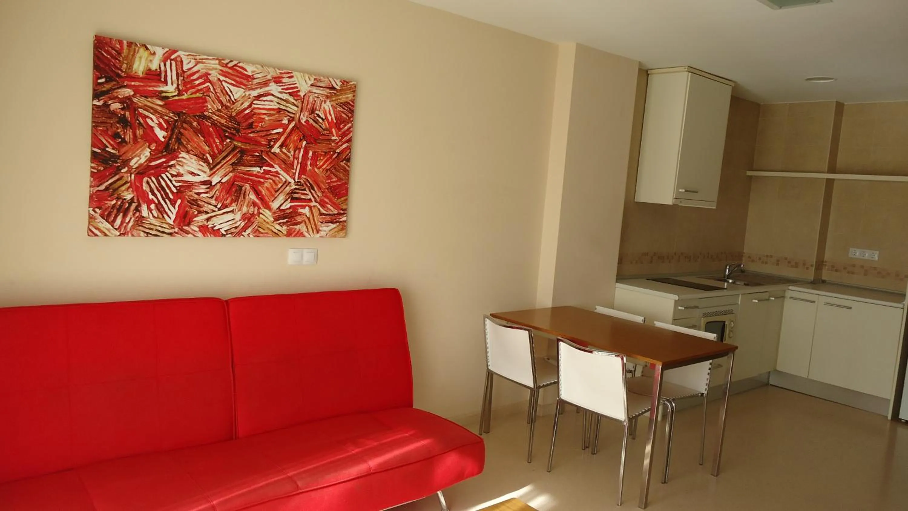 Living room in Apartamentos Europa House Sun Beach