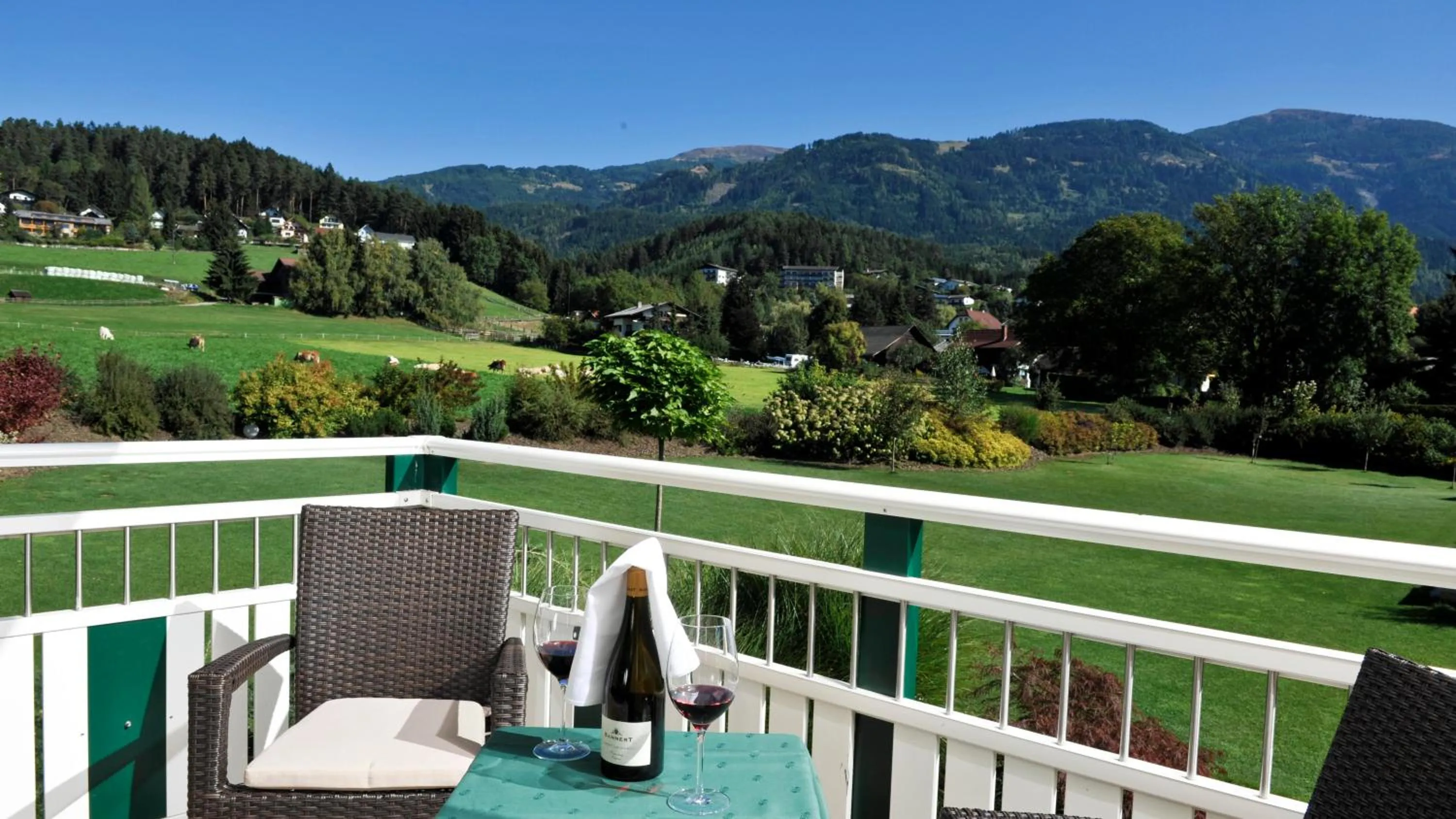 Garden view in Familiengut Ertlhof