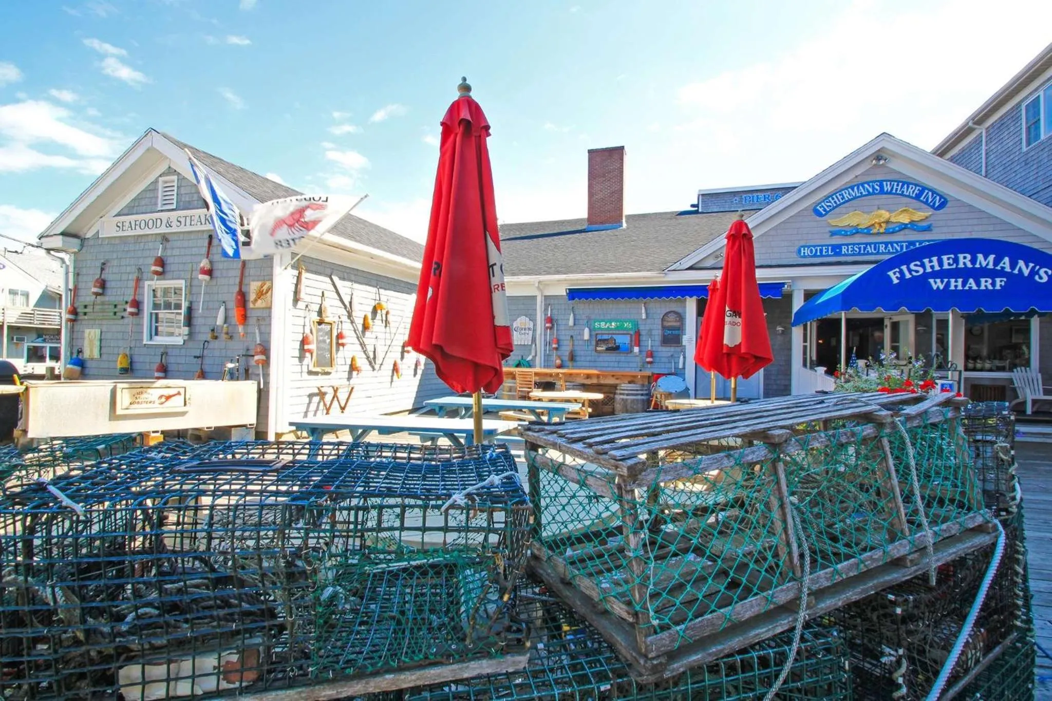 Property building in Fisherman's Wharf Inn