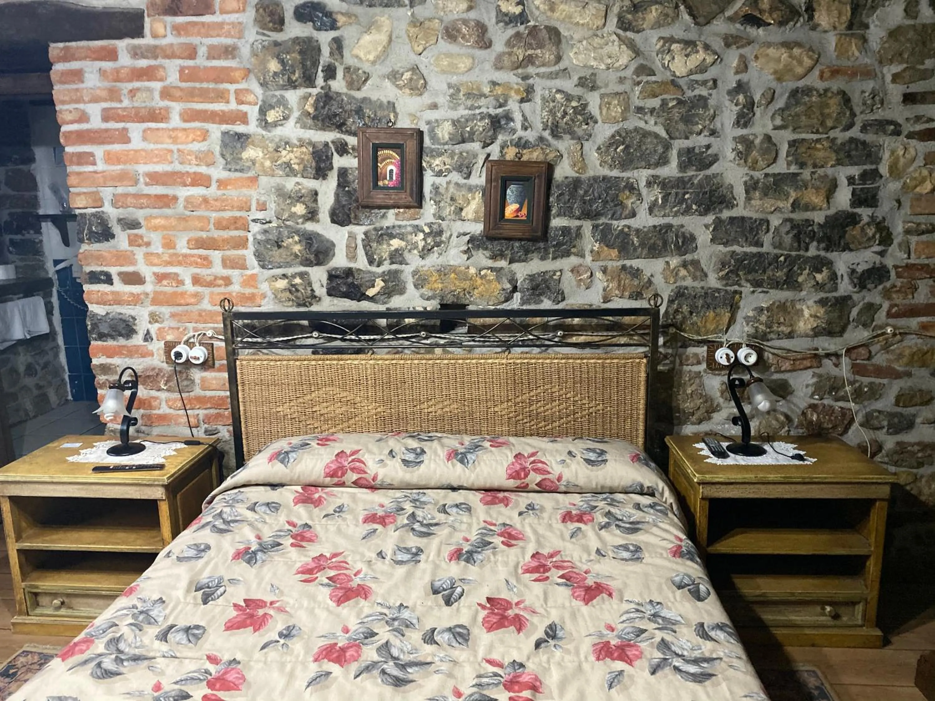 Bed in Hotel Rural Los Texos