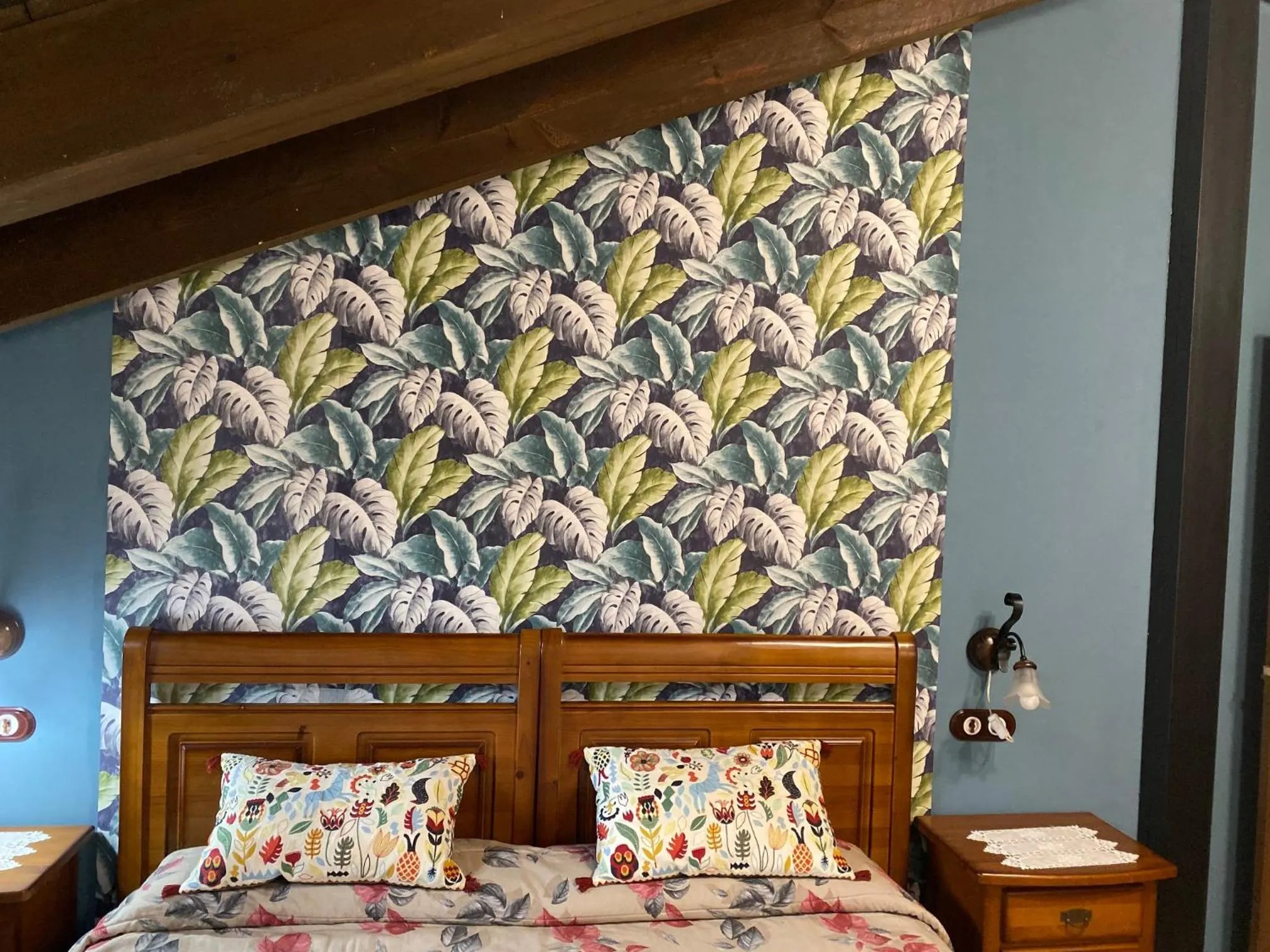 Bed in Hotel Rural Los Texos