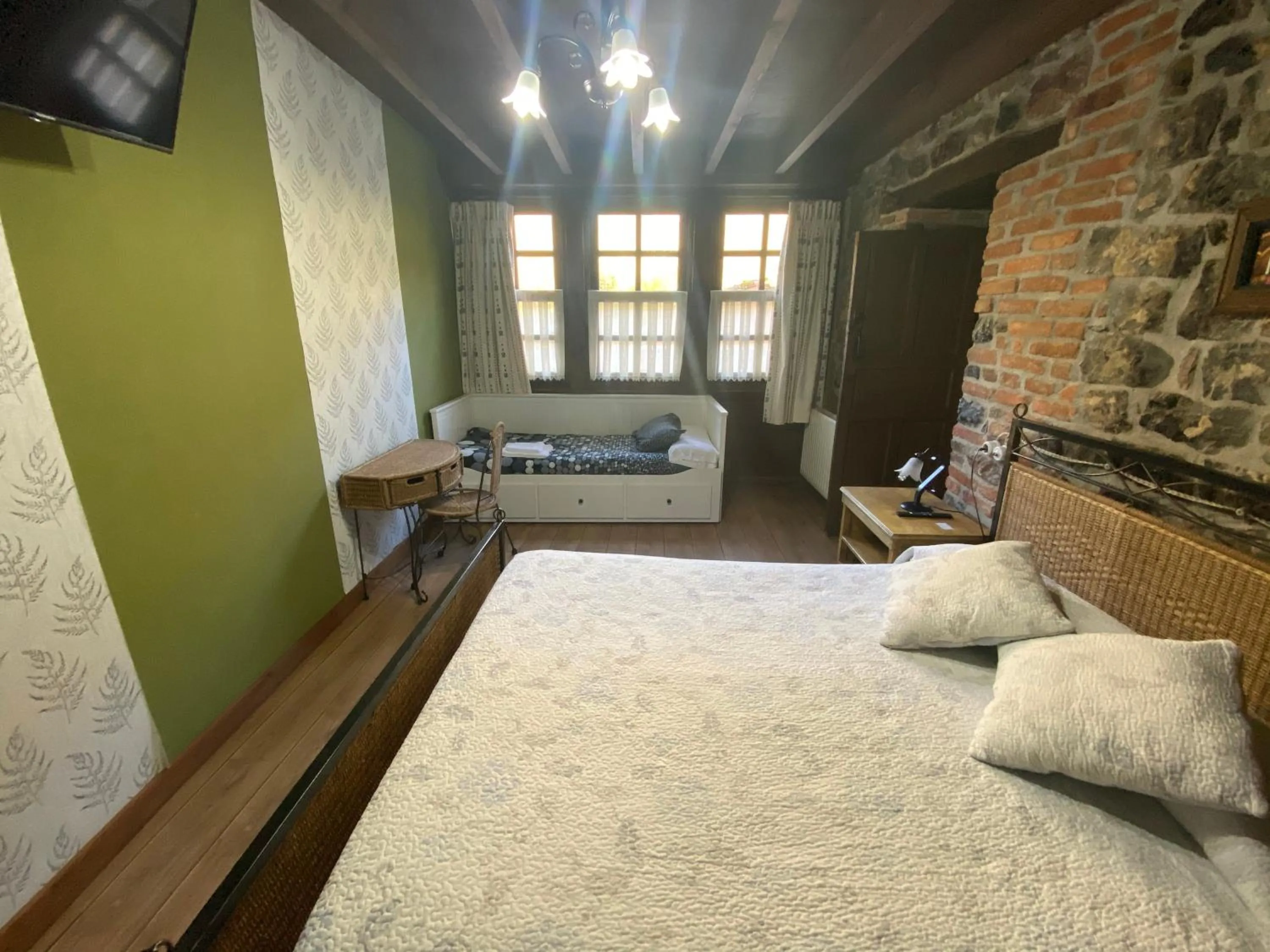 Bed in Hotel Rural Los Texos