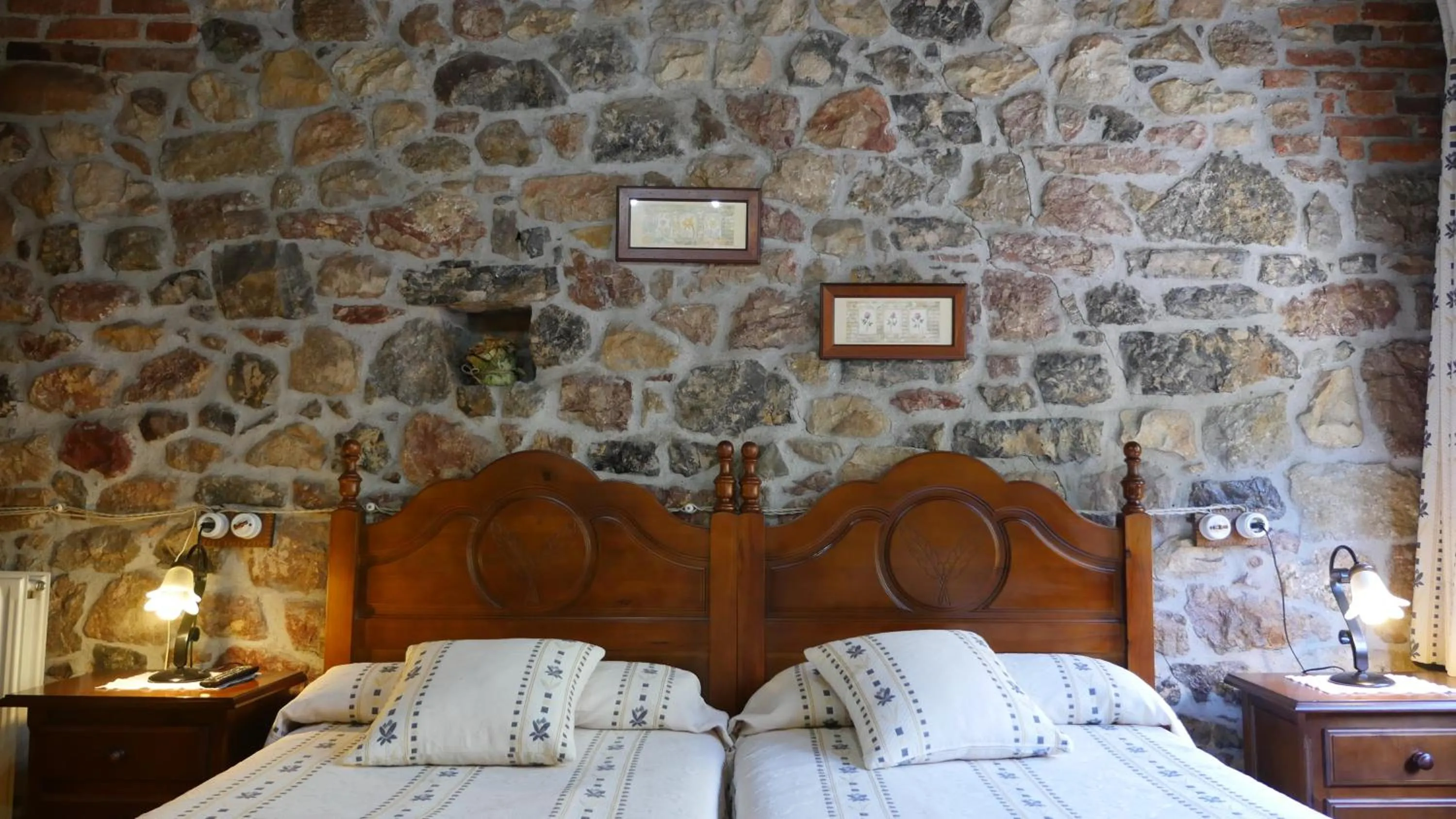 Bed in Hotel Rural Los Texos
