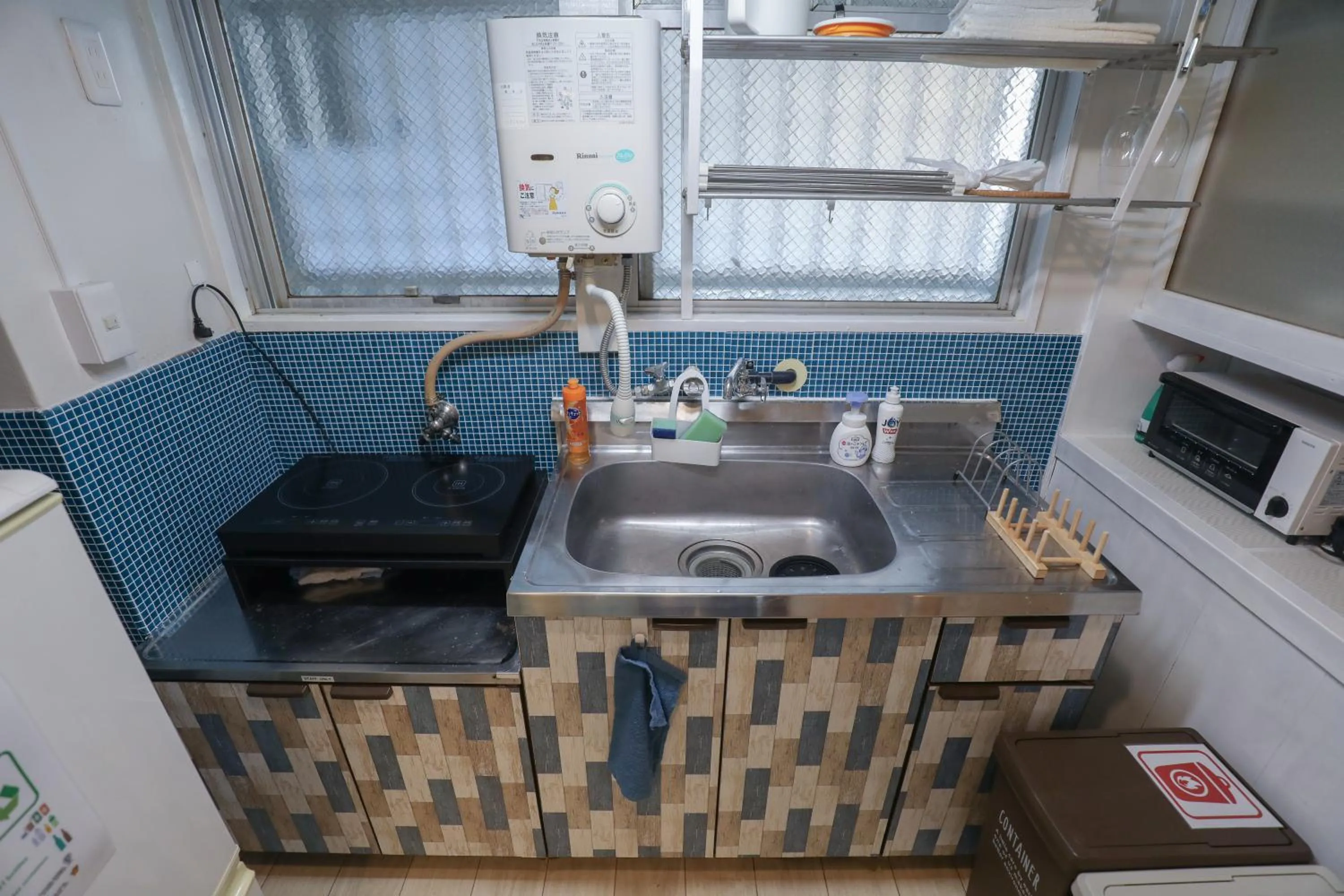 Kitchen or kitchenette in Hakata apartment
