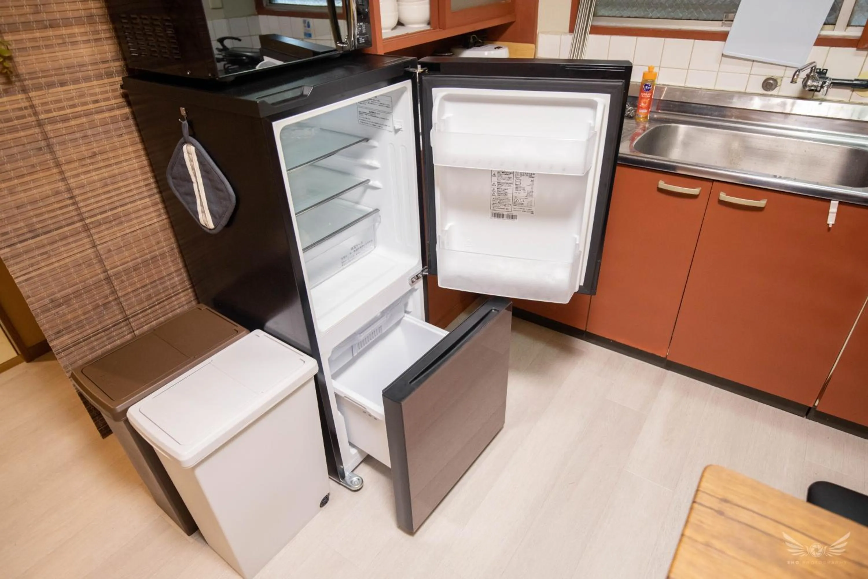 Kitchen or kitchenette in Hakata apartment