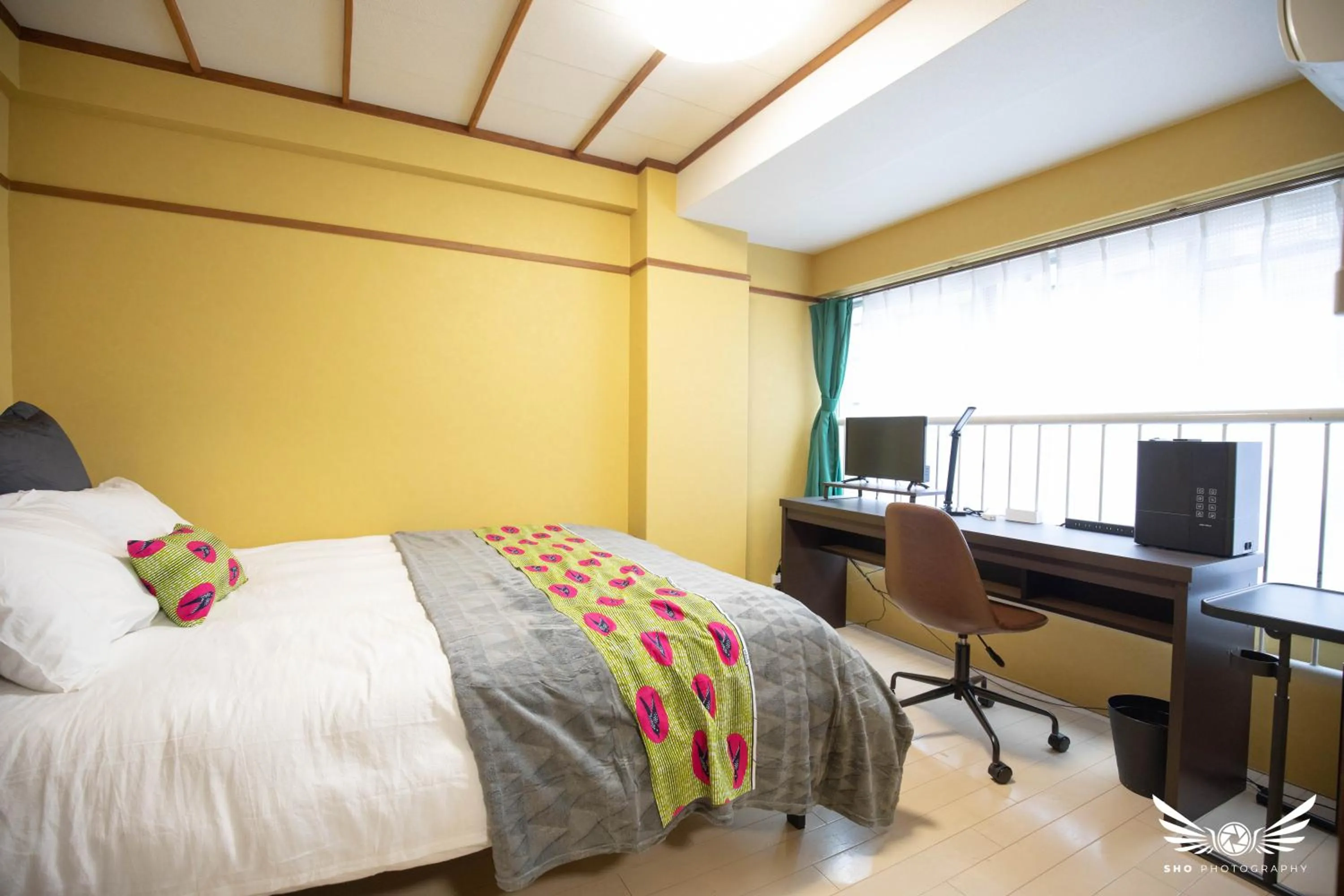 Bed in Hakata apartment