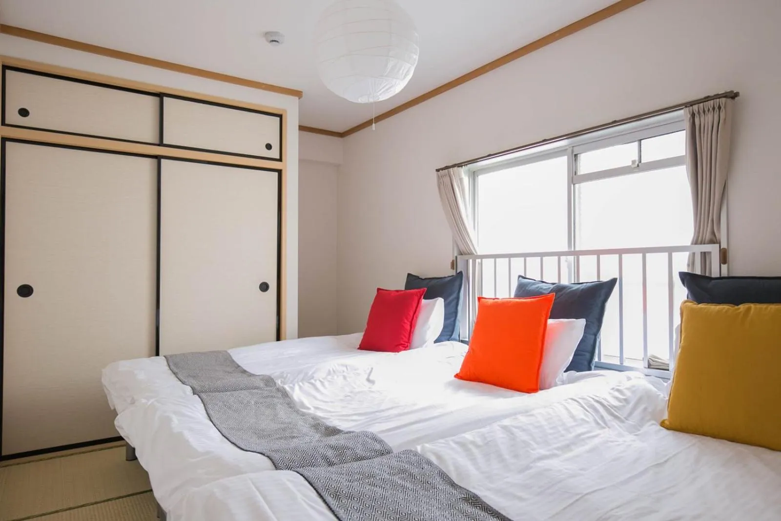 Bed in Hakata apartment