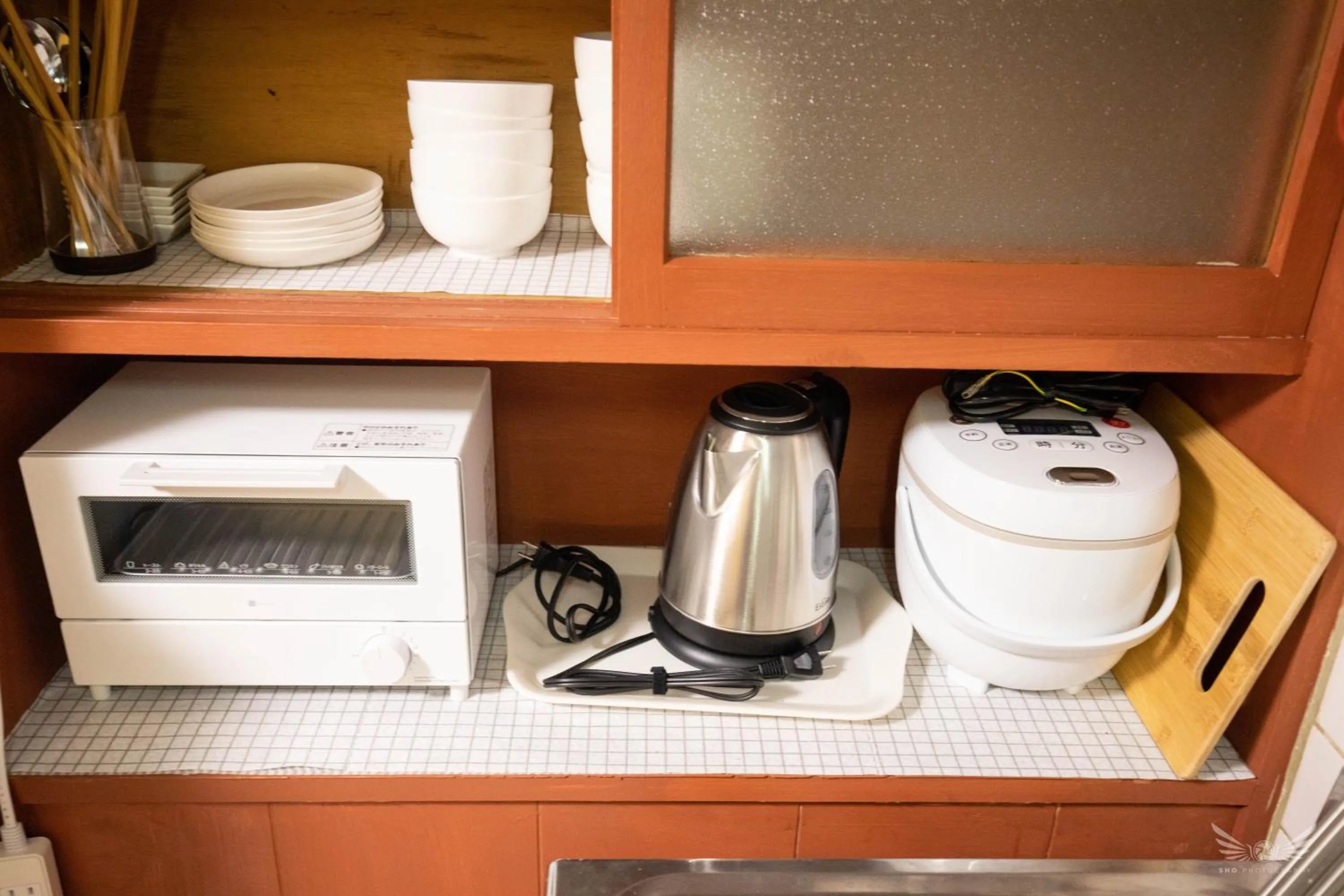 Coffee/tea facilities in Hakata apartment