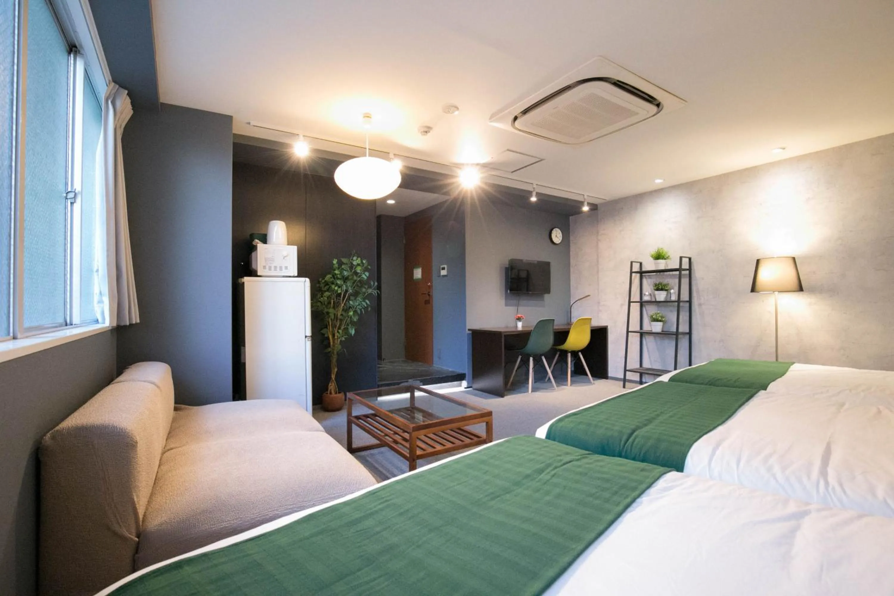 Bed in Hakata apartment