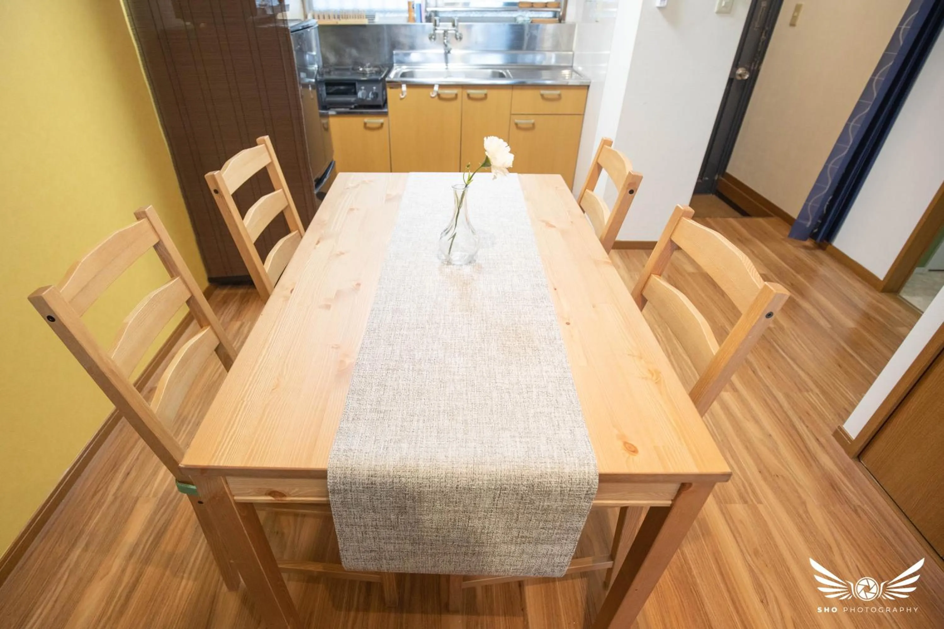 Dining area in Hakata apartment