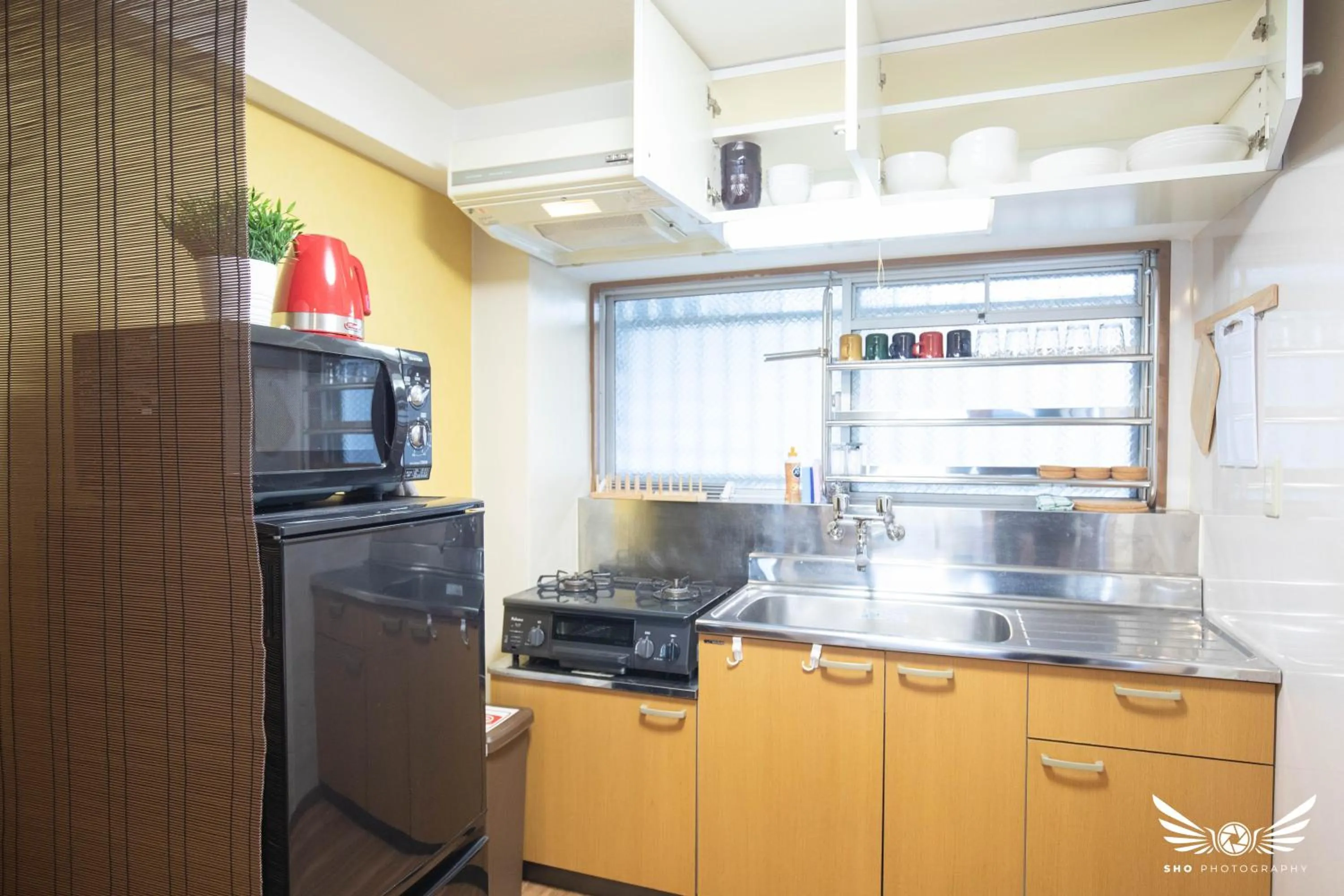 Kitchen or kitchenette in Hakata apartment