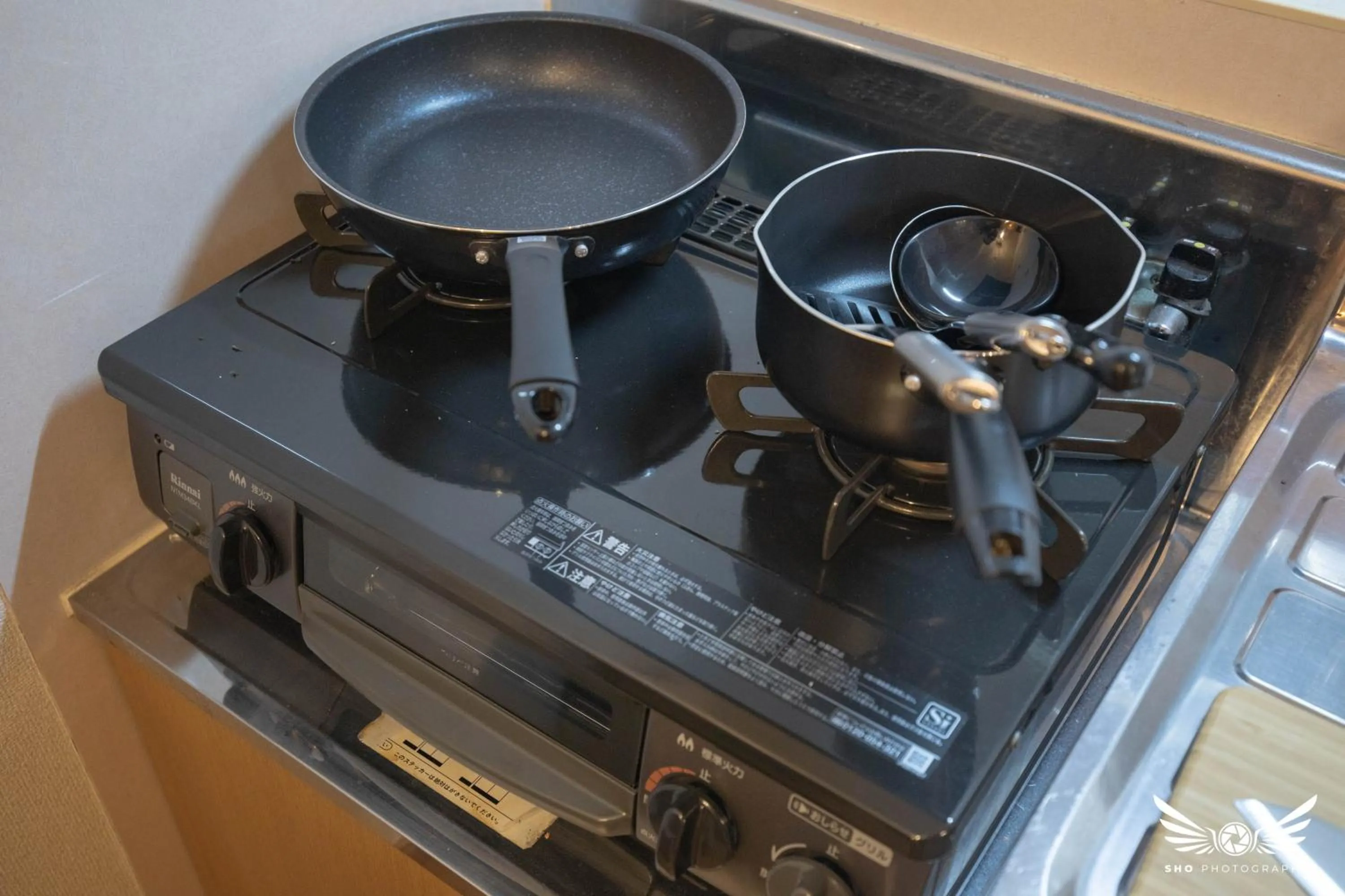 Kitchen or kitchenette in Hakata apartment