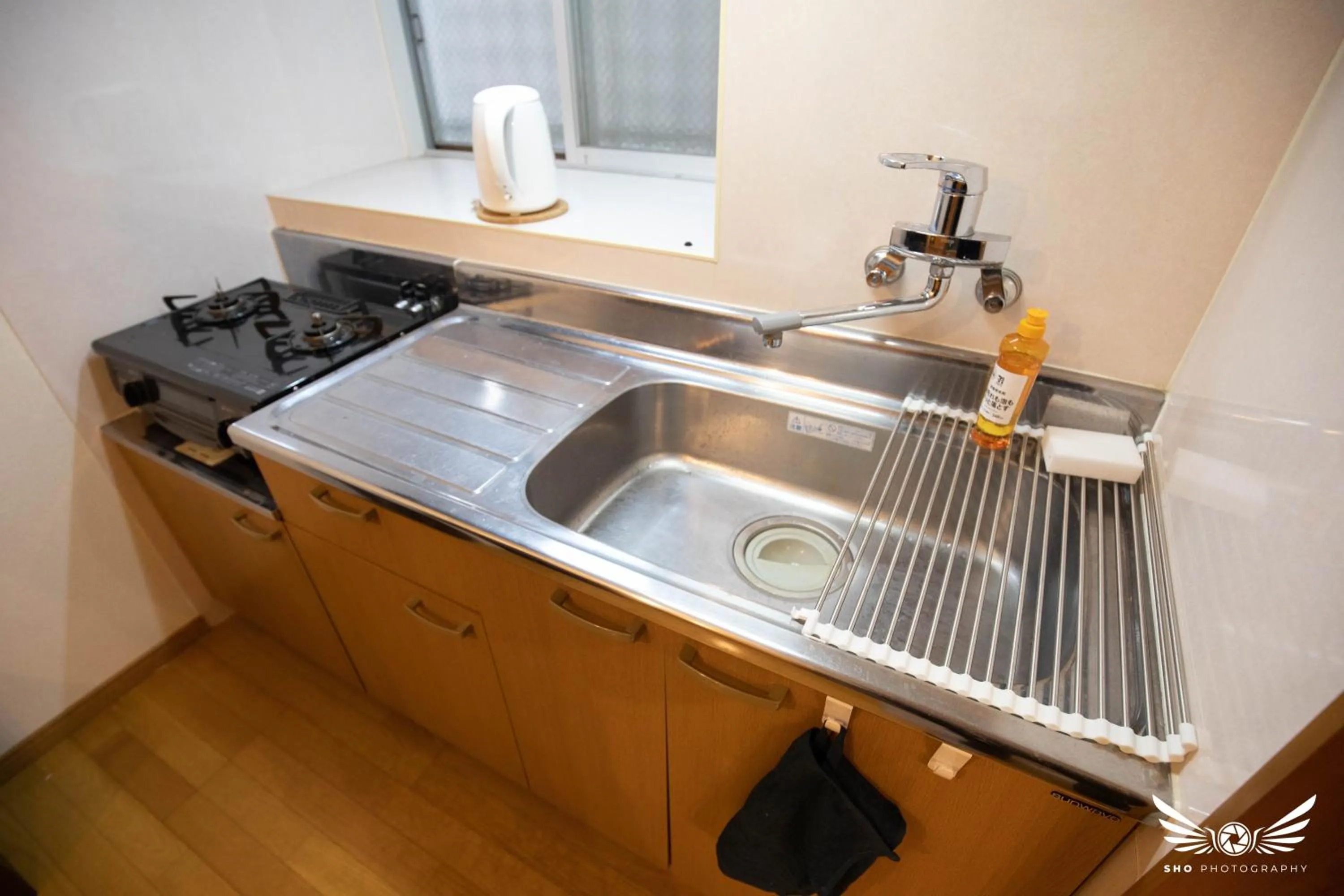 Kitchen or kitchenette in Hakata apartment